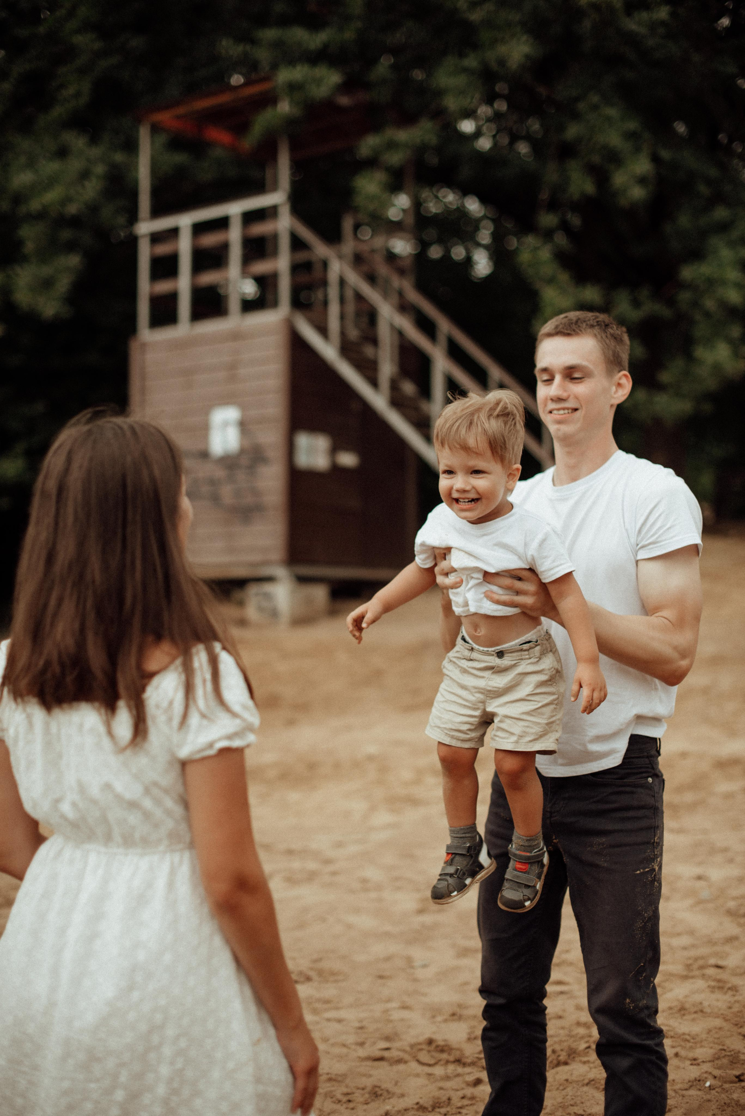 Богдану 2 годика. Семейная фотосессия Бутово Москва фотограф Алина Морщагина