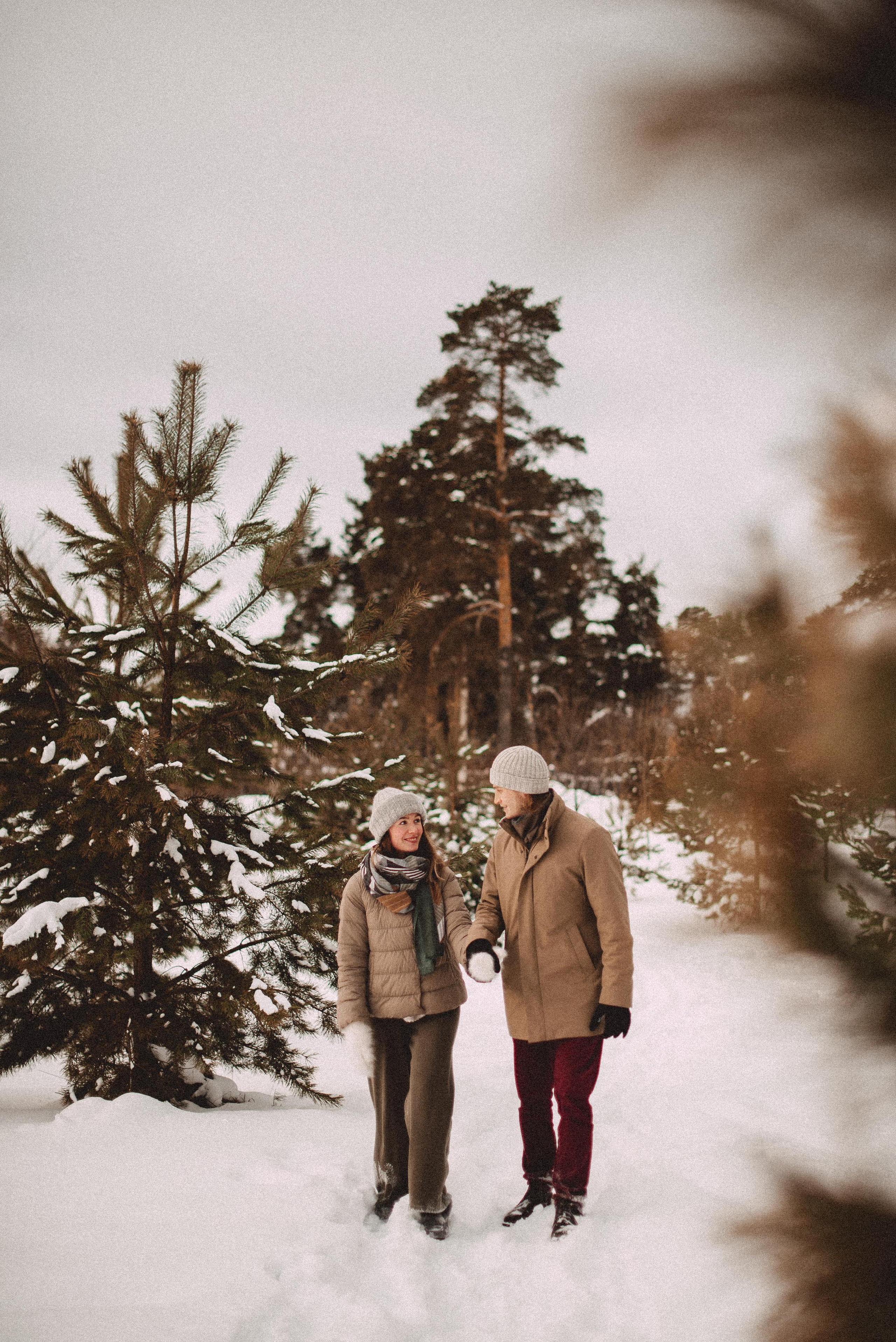 Зимняя прогулка. Семейная фотосессия Бутово Москва фотограф Алина Морщагина