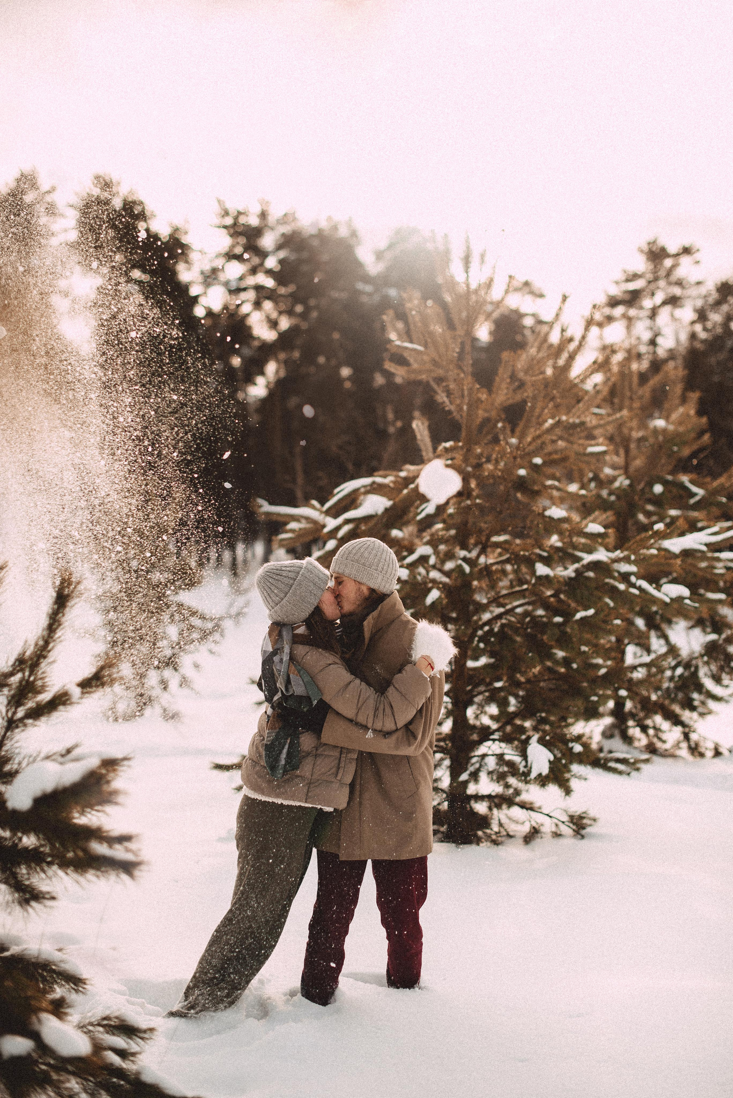 Зимняя прогулка. Семейная фотосессия Бутово Москва фотограф Алина Морщагина