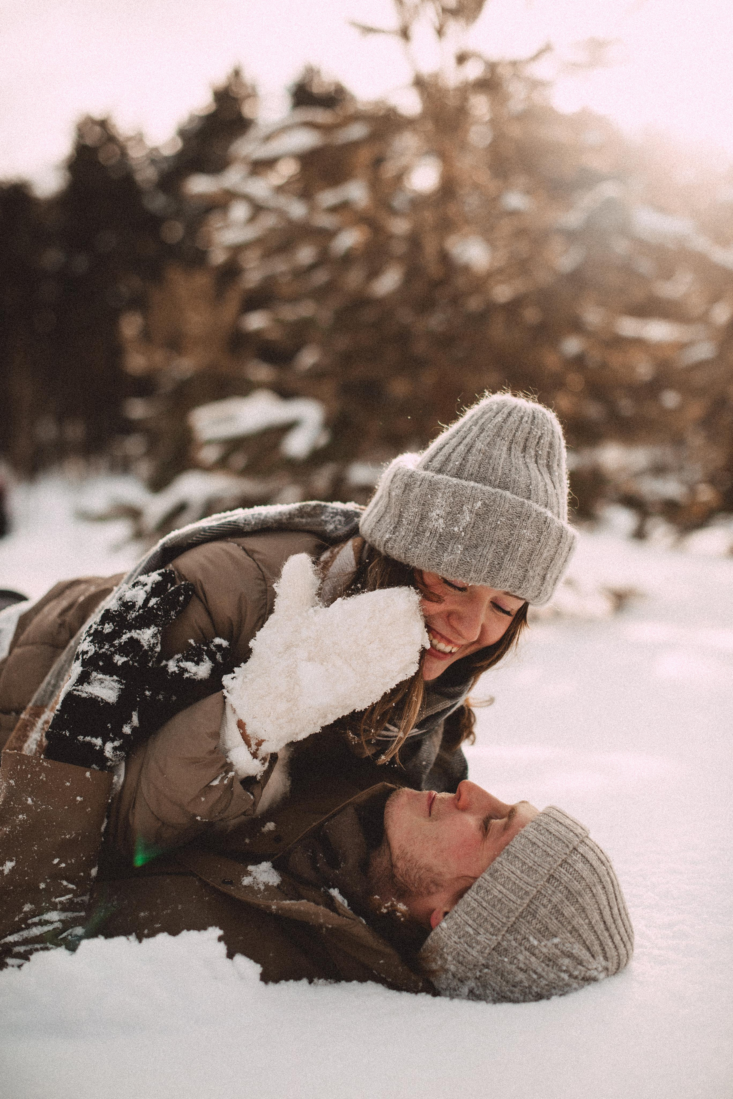 Зимняя прогулка. Семейная фотосессия Бутово Москва фотограф Алина Морщагина
