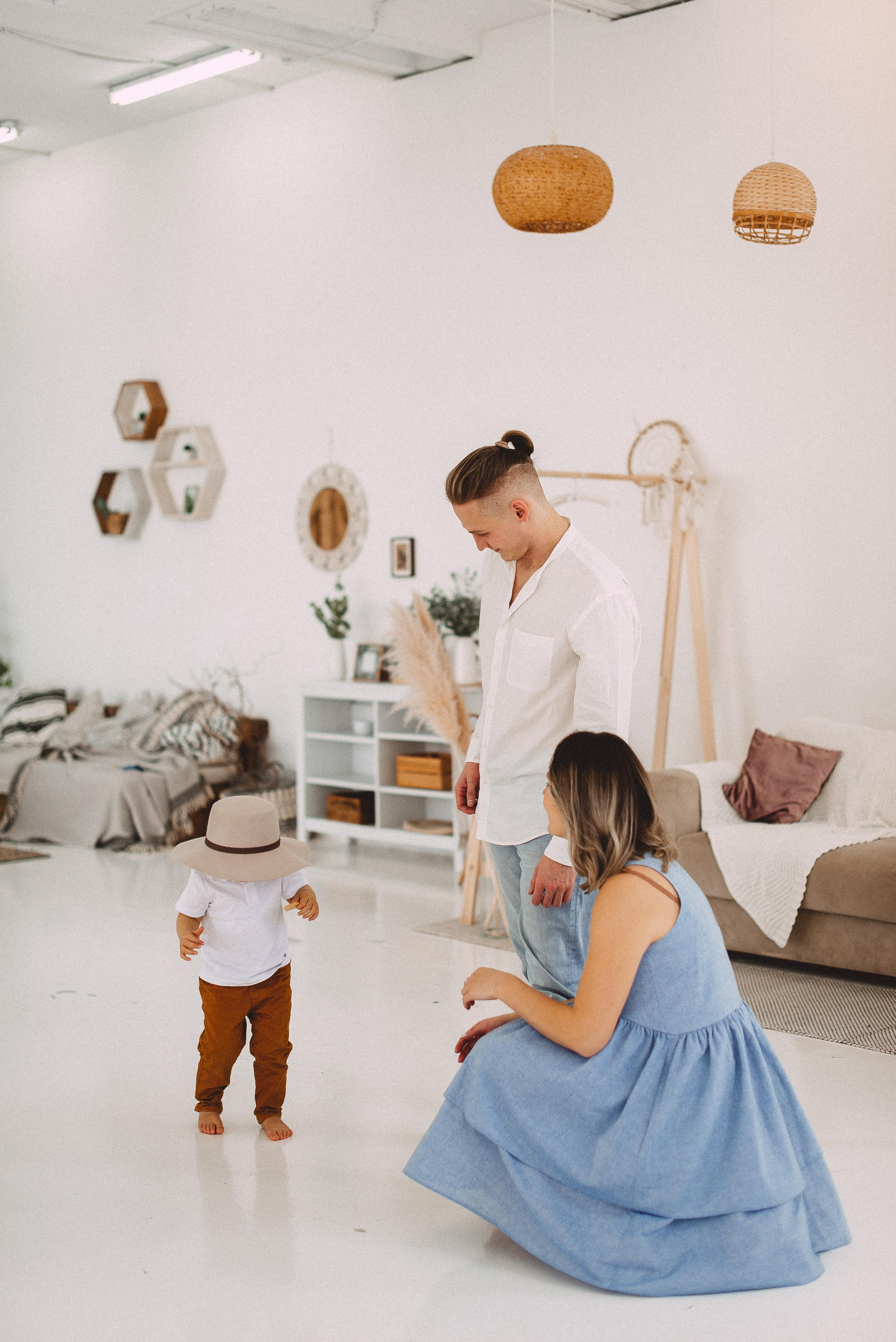 Саша, Петя и Аня в ожидании второго малыша. Семейная фотосессия Бутово Москва фотограф Алина Морщагина