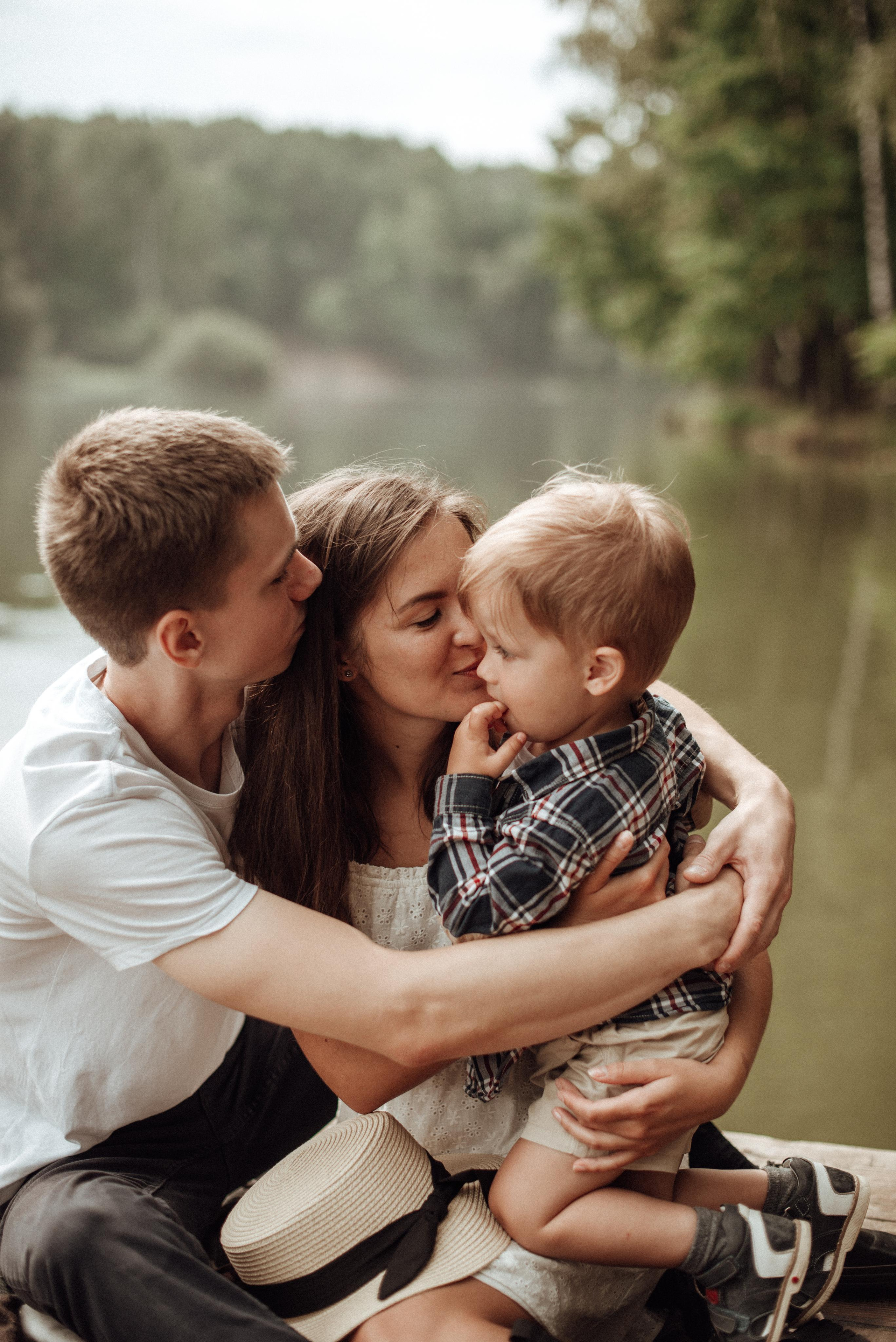 Богдану 2 годика. Семейная фотосессия Бутово Москва фотограф Алина Морщагина