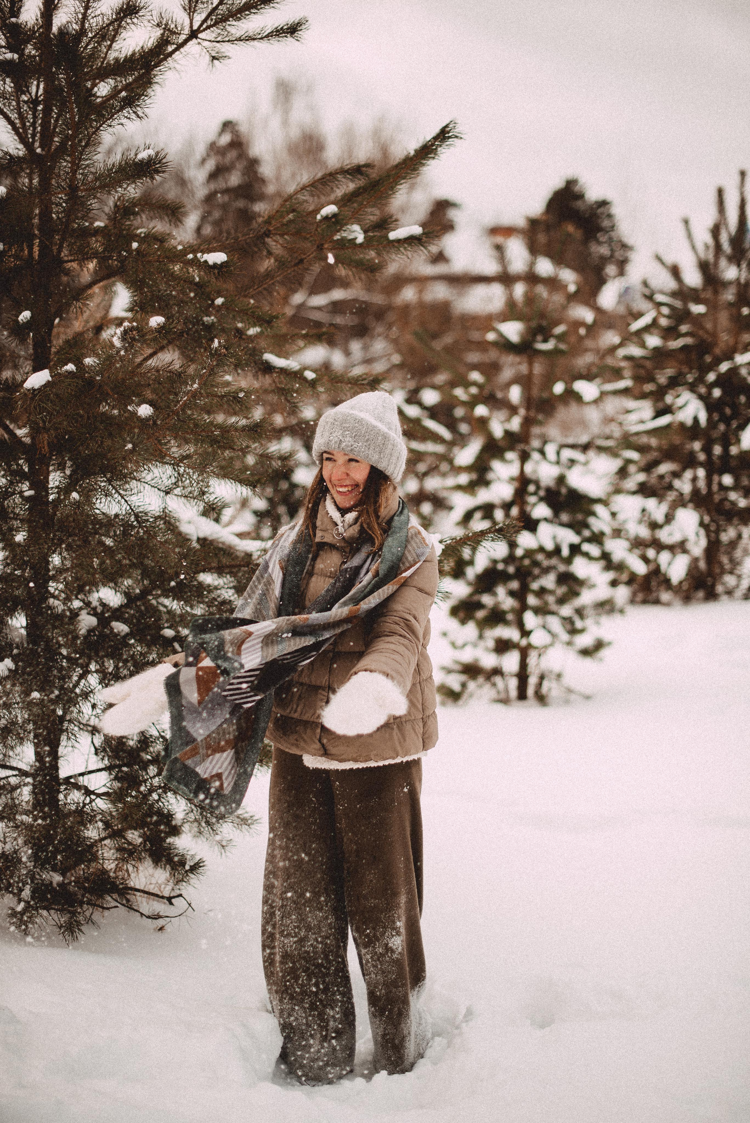 Зимняя прогулка. Семейная фотосессия Бутово Москва фотограф Алина Морщагина