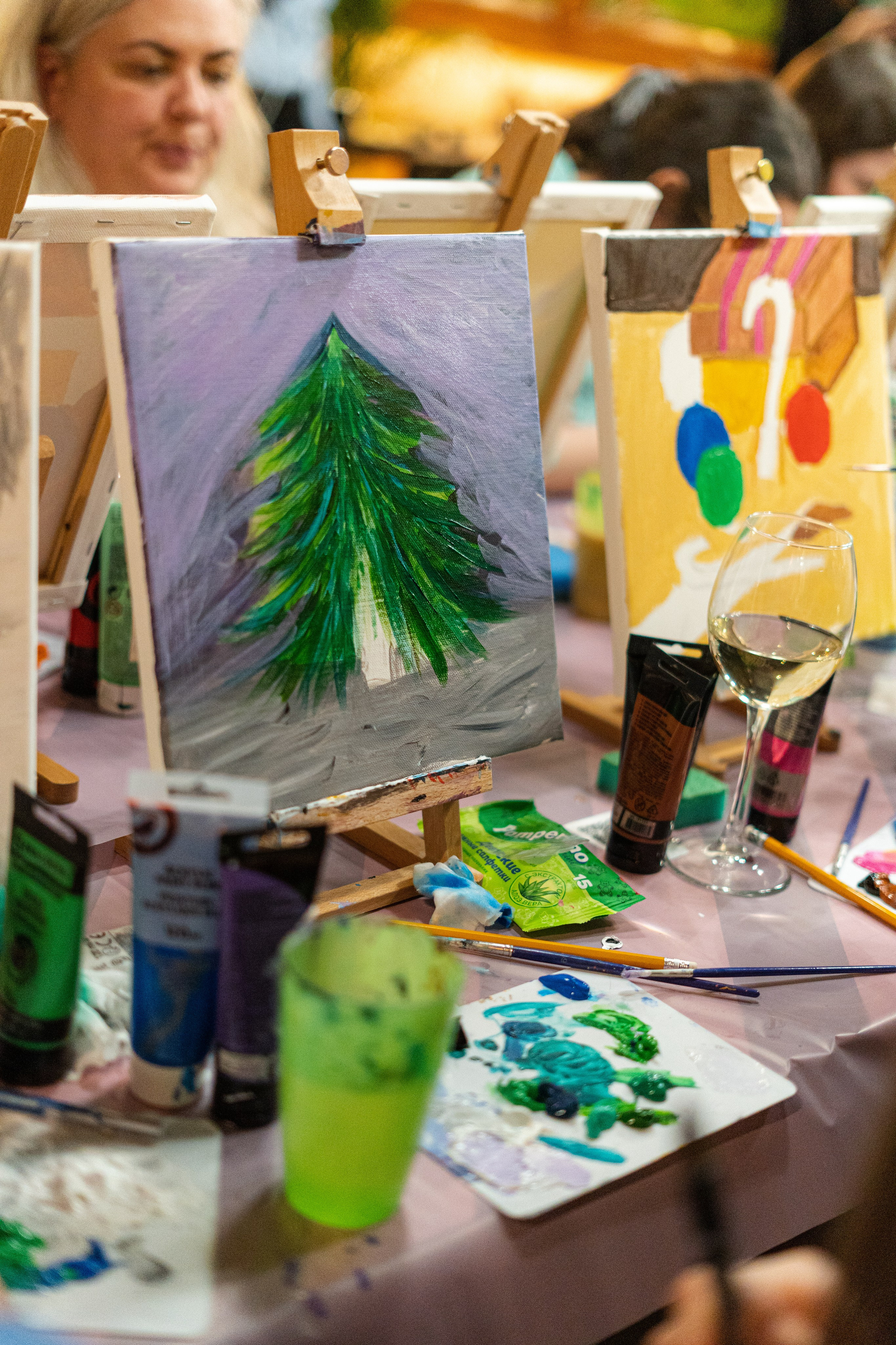 Корпоратив Teach Me Art 2. Портретный фотограф в Москве и Санкт-Петербурге Арина Чех