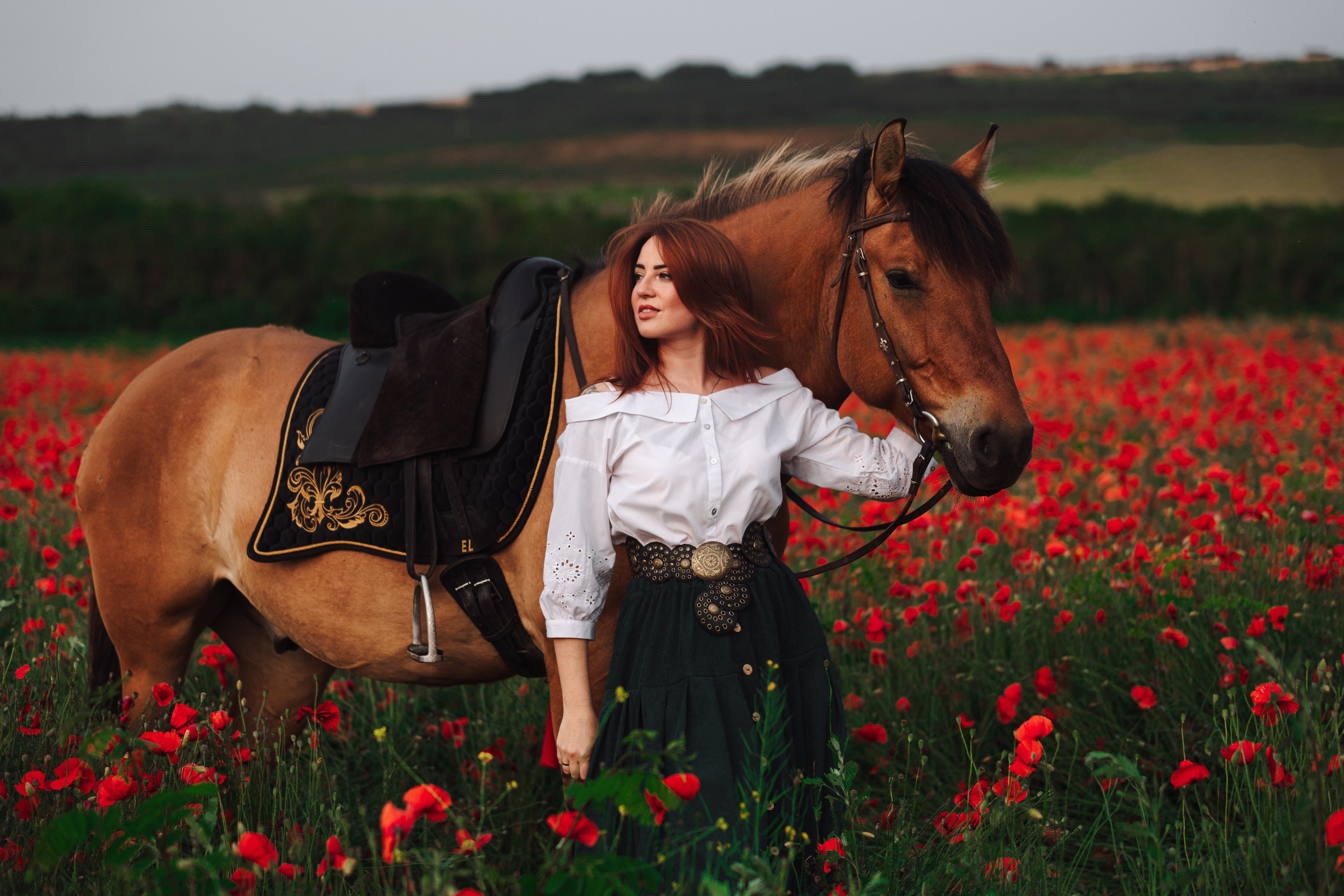 Маковые поля. Конный и театральный фотограф Анапа