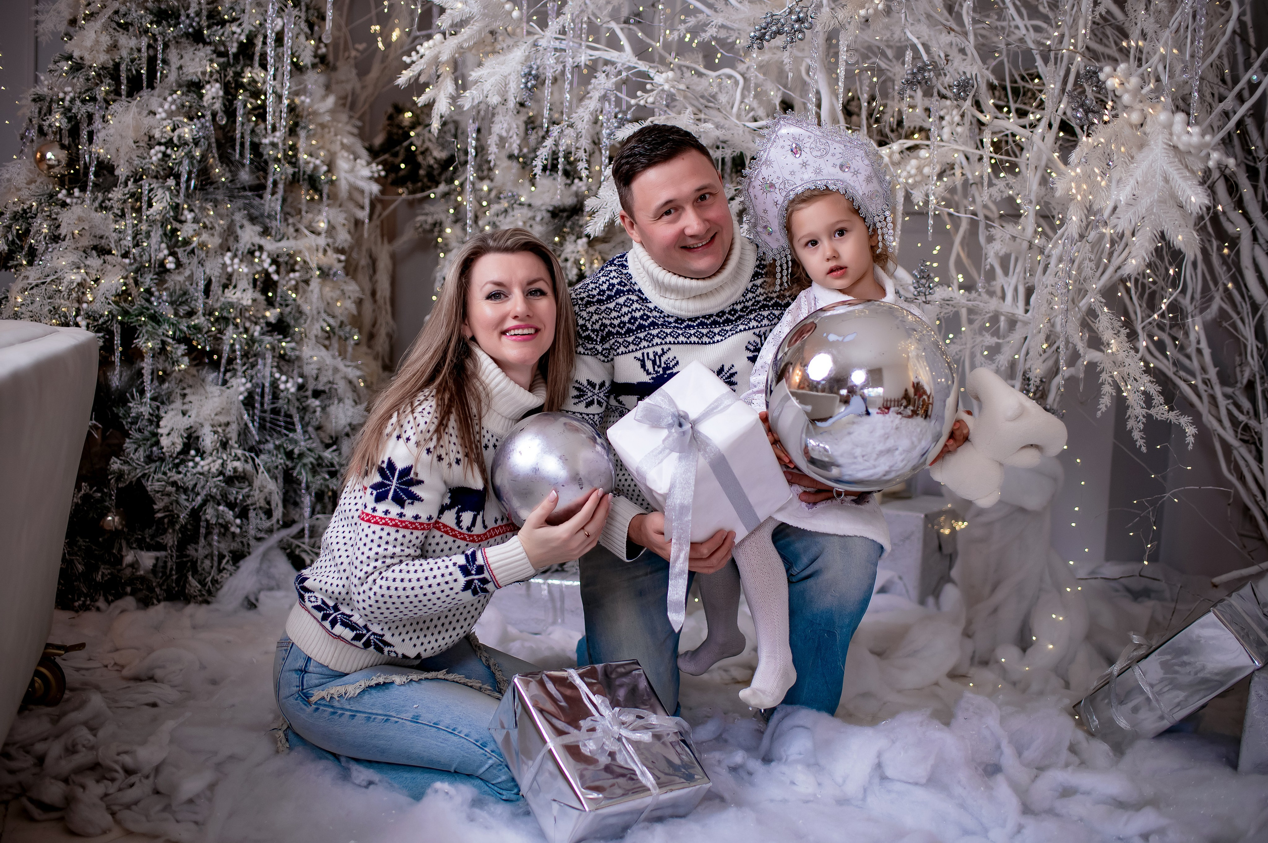 Новогодние съемки. Семейный и детский фотограф в Краснодаре Ольга Осинцева