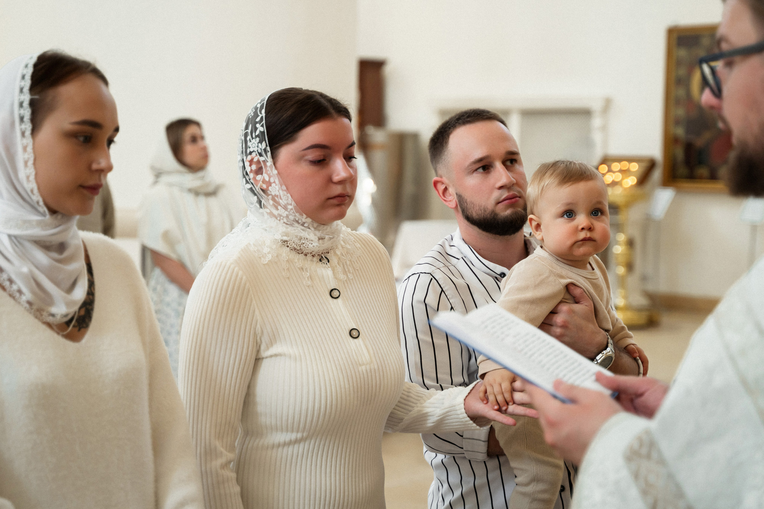 Крещение Макара. Фотограф Алина Филимонова Тверь