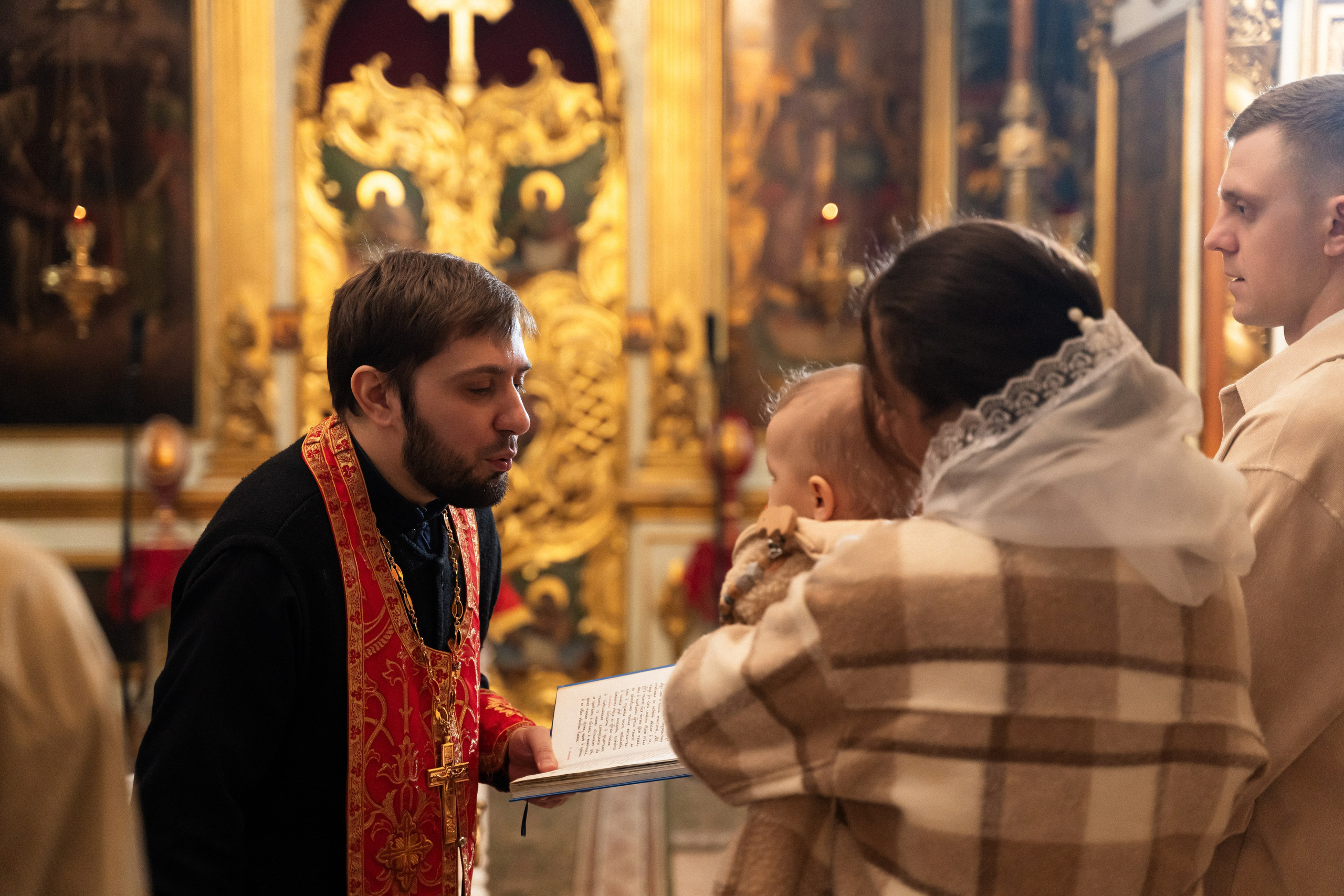 Крещение Святослава. Фотограф Алина Филимонова Тверь