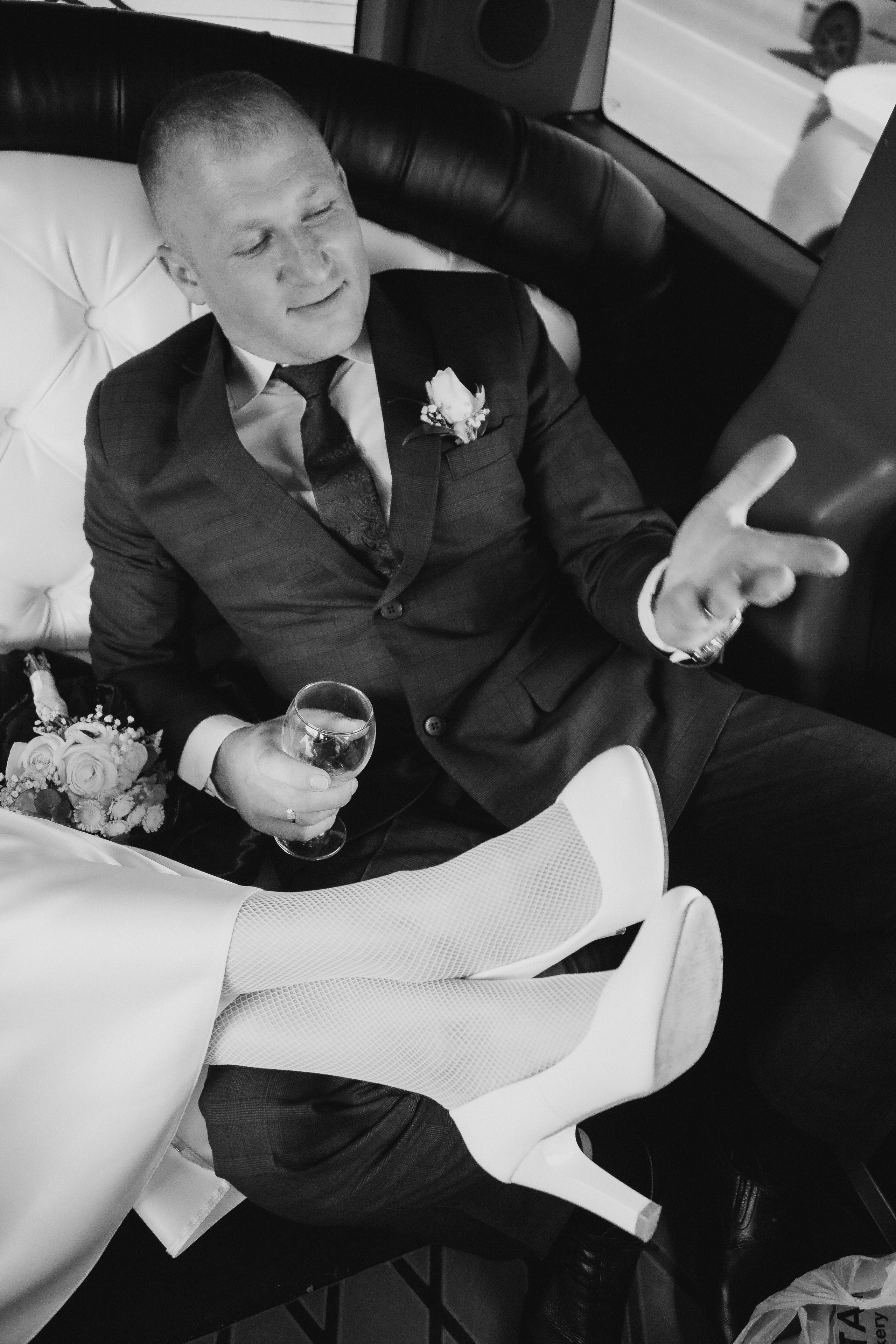 Пасмурно, гости, лимузин. Креативный и женский Фотограф Омске Наталья Лебедева