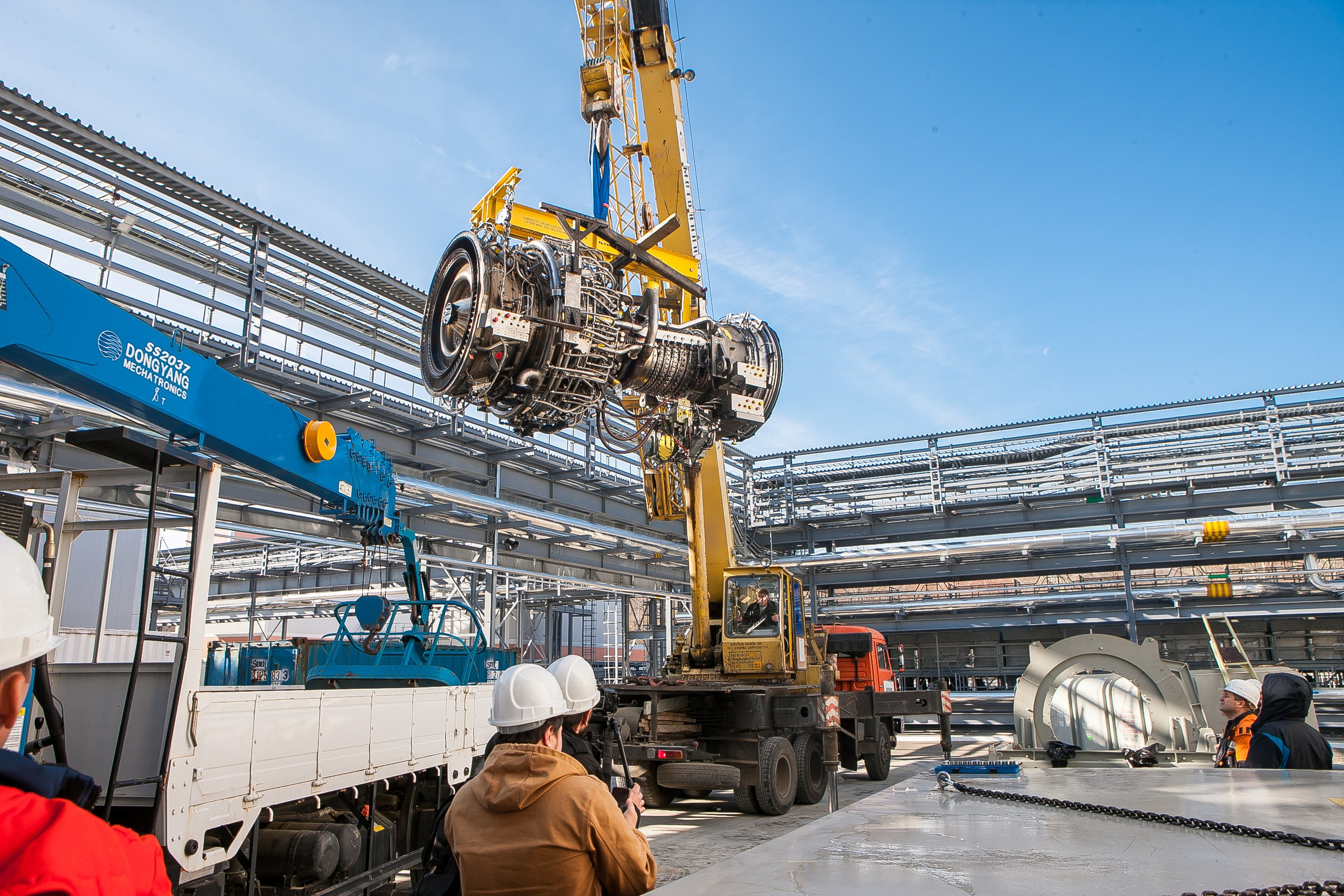 Джубгинская ТЭС для компании General Electric (GE). Фотограф в Краснодаре Николай Хорьков
