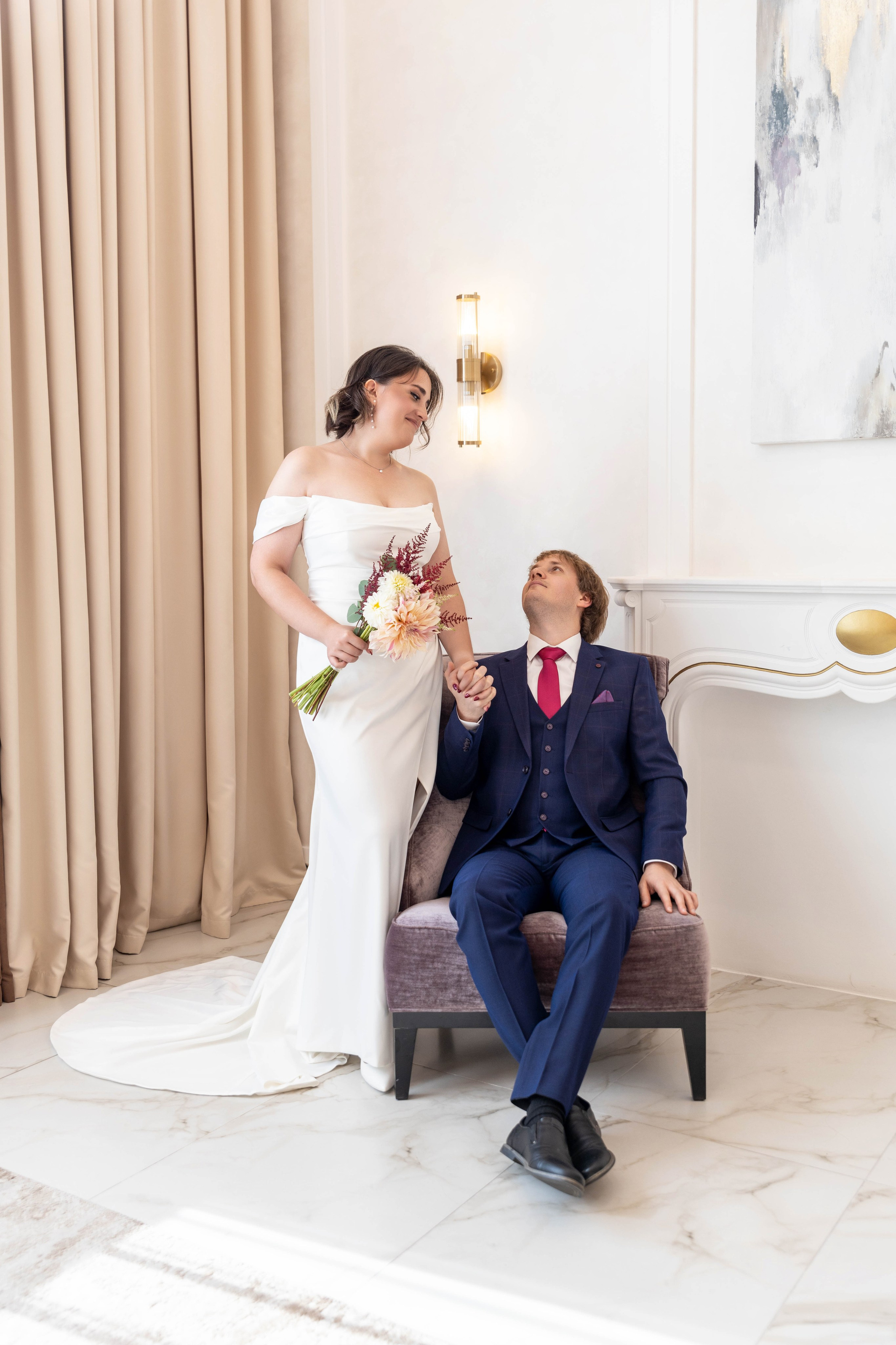 Свадебный день в Москве. Свадебный фотограф Александра Мяскова