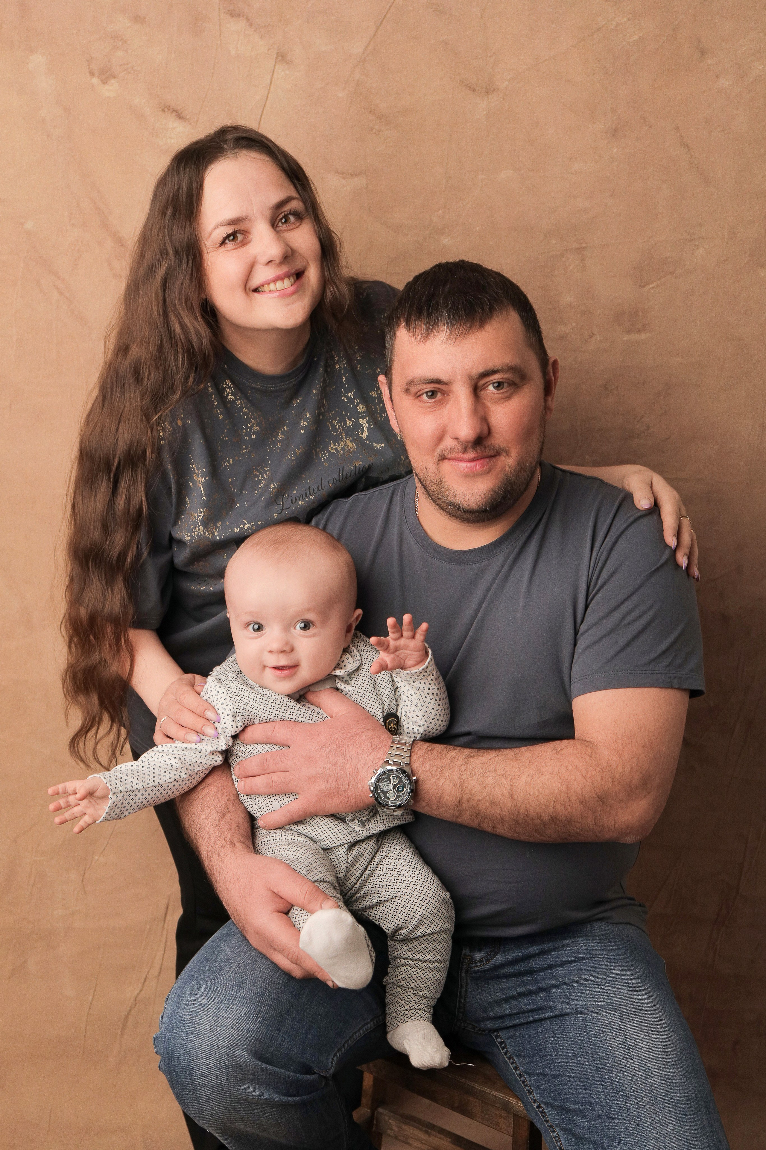 Андрюша, 6 месяцев. Фотограф новорожденных в Новокузнецке Анна Горошникова