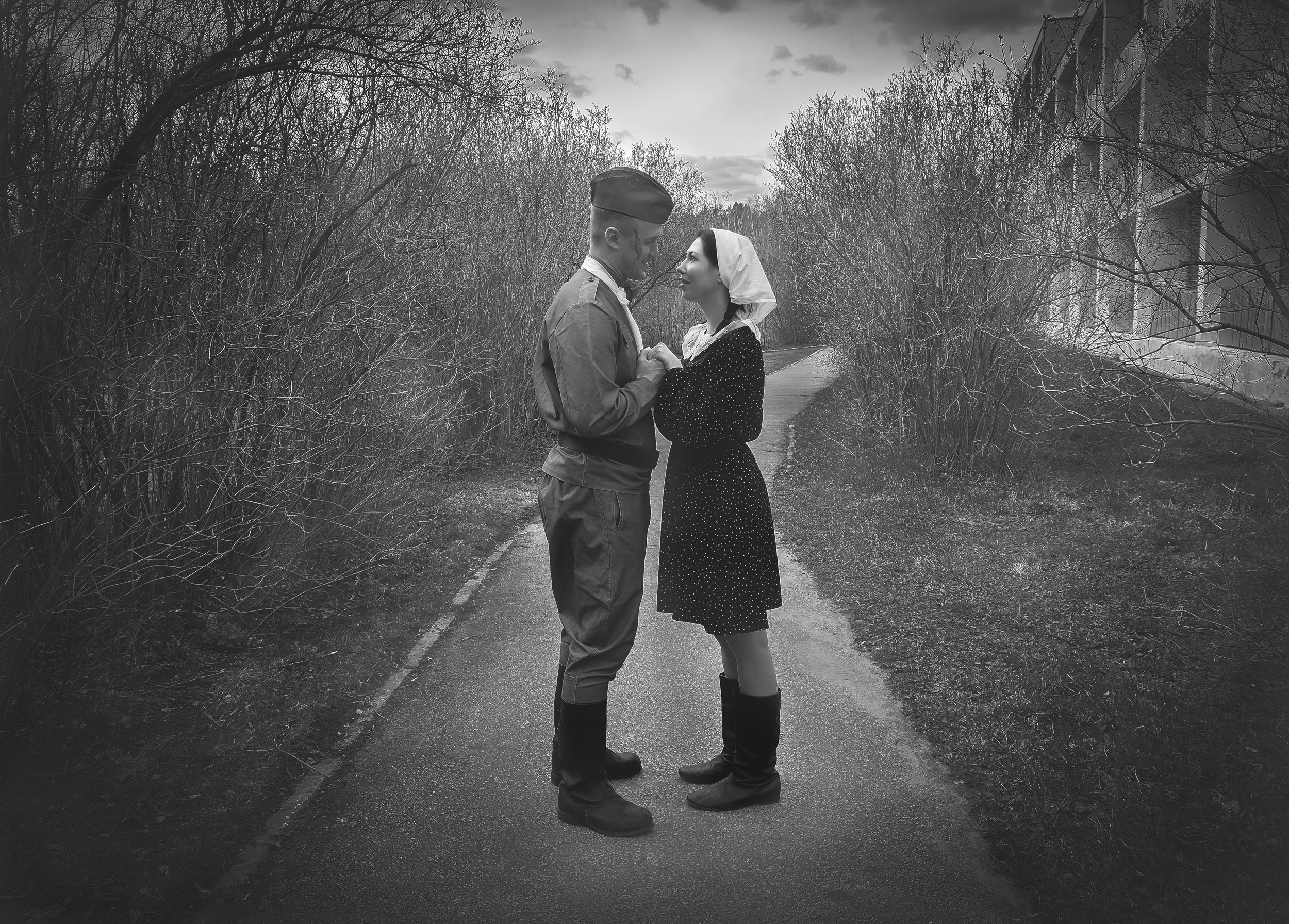 Фотопроект 9 мая! Был снят на территории Санатория Д. Дача, где в годы войны был госпиталь. Воссоздали картину тех лет. Свадебный и семейный фотограф в Кыштыме Челябинске Марина Шигапова