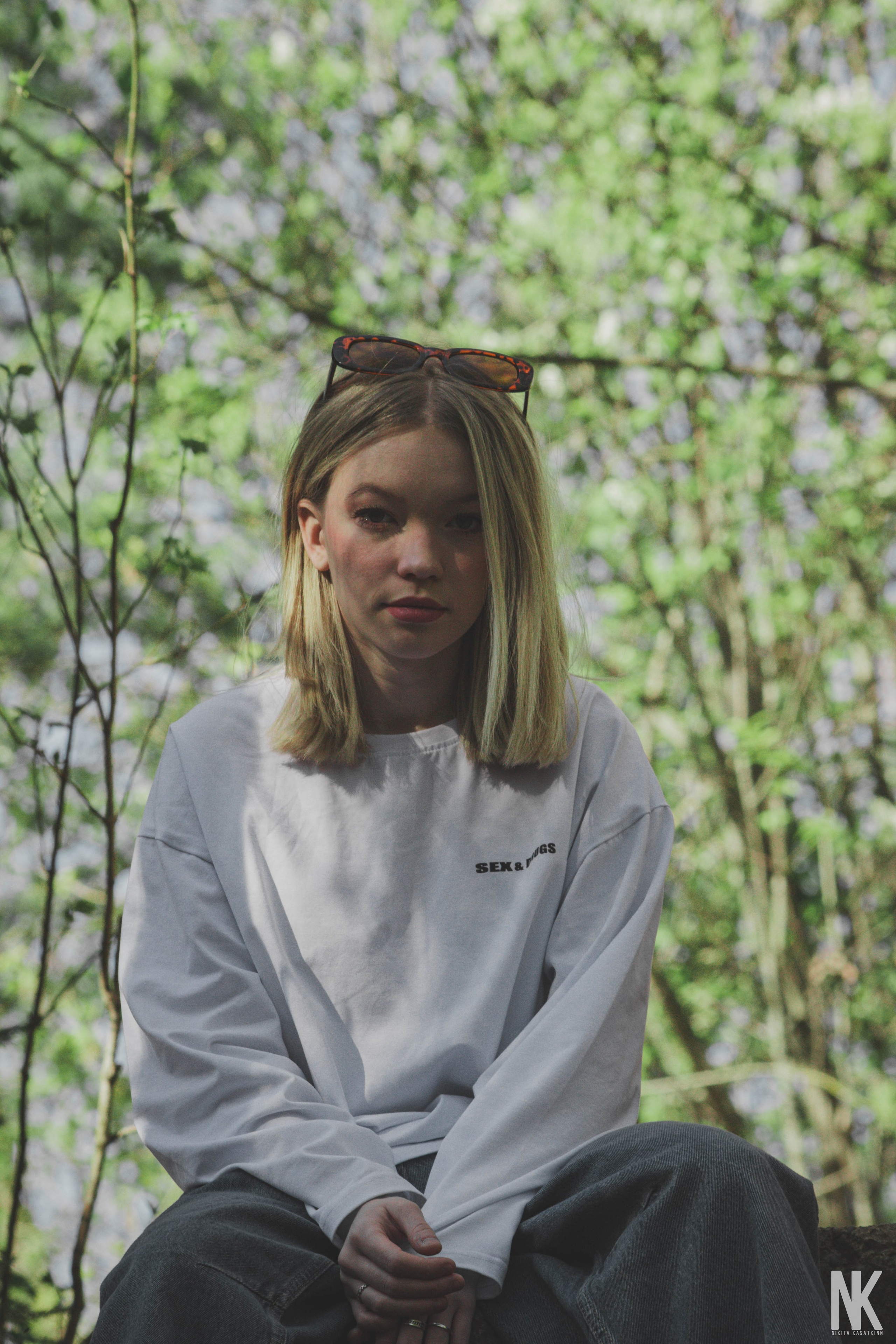 Саша. Фотосессия в лесу. Касаткин Никита. Фотограф