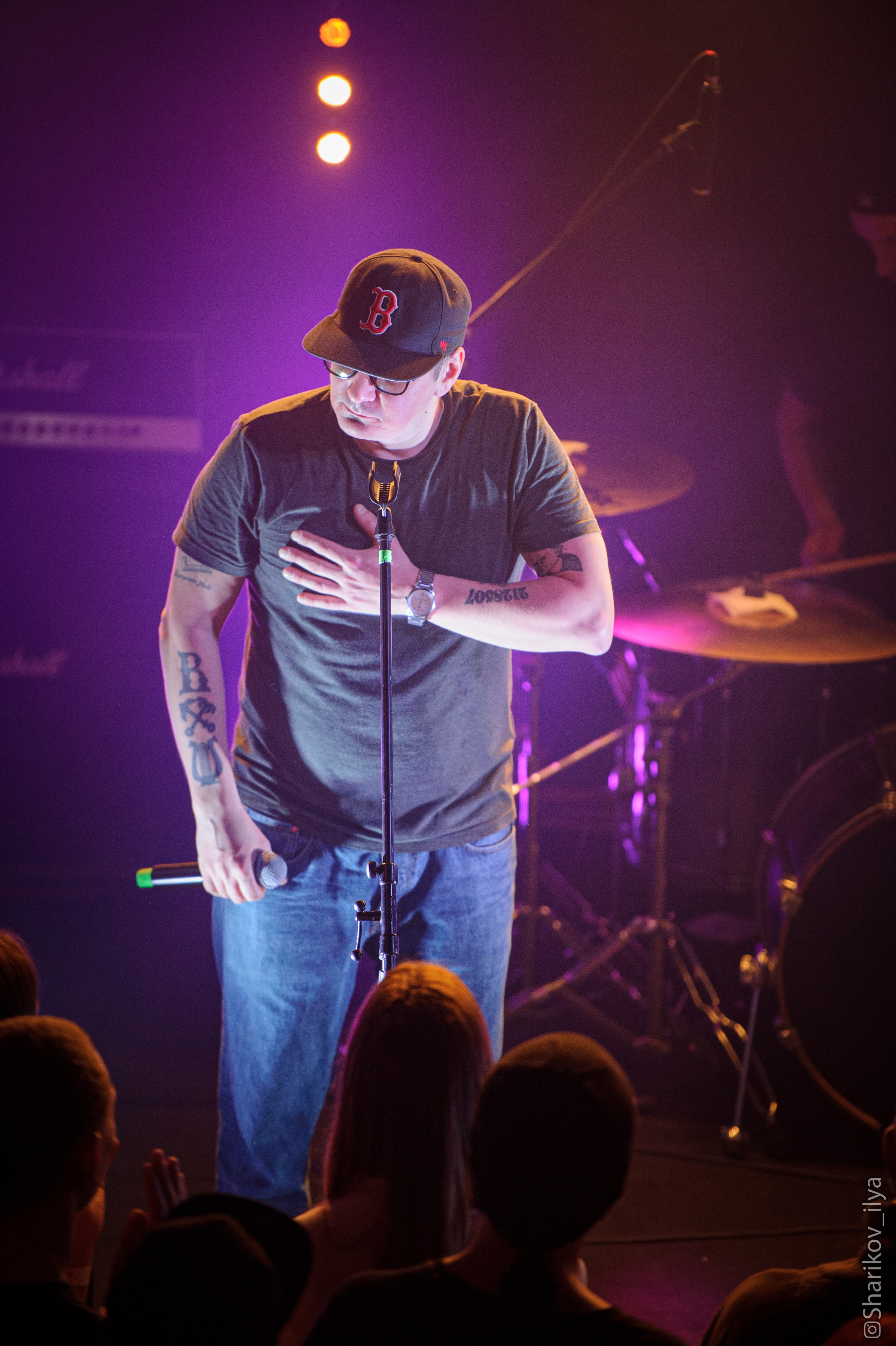 Концерт группы Кирпичи. Фотограф Шариков Илья