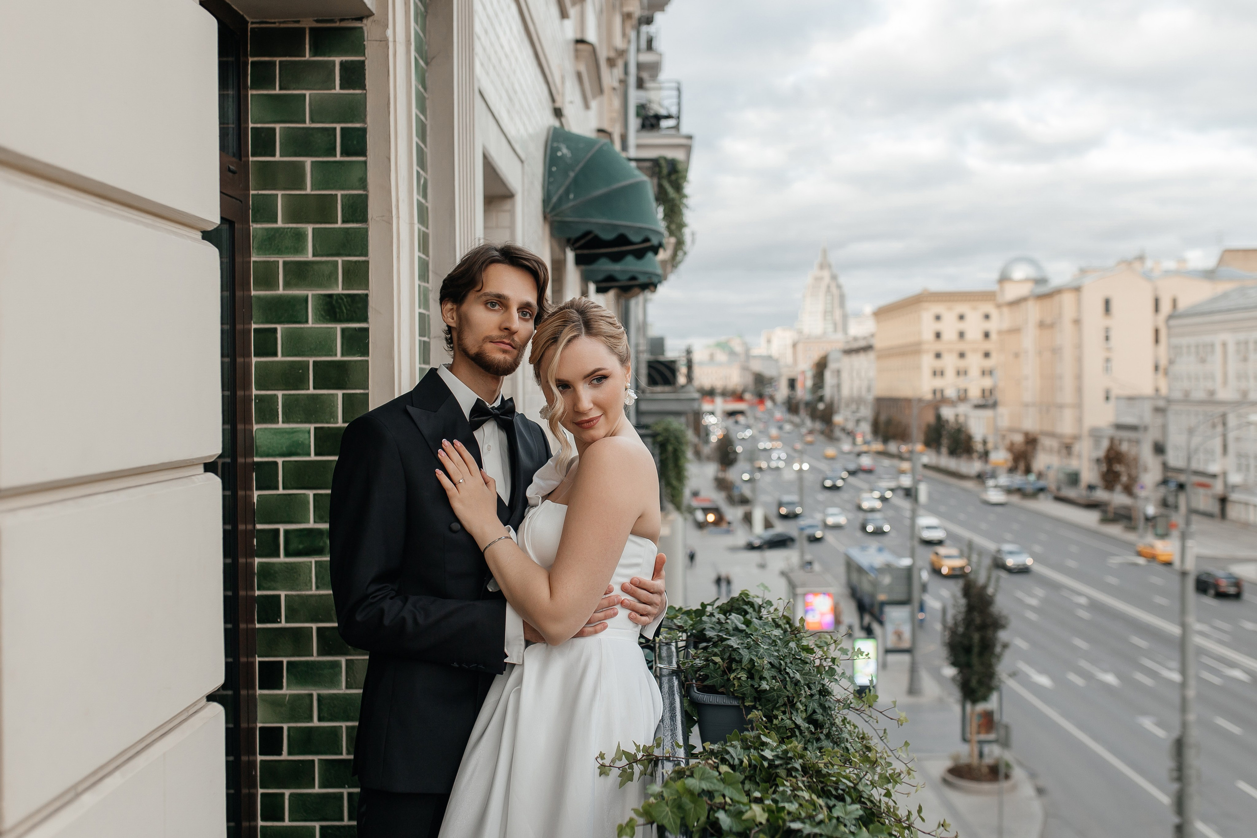 Свадебная фотосессия в отеле Hartwell в Москве