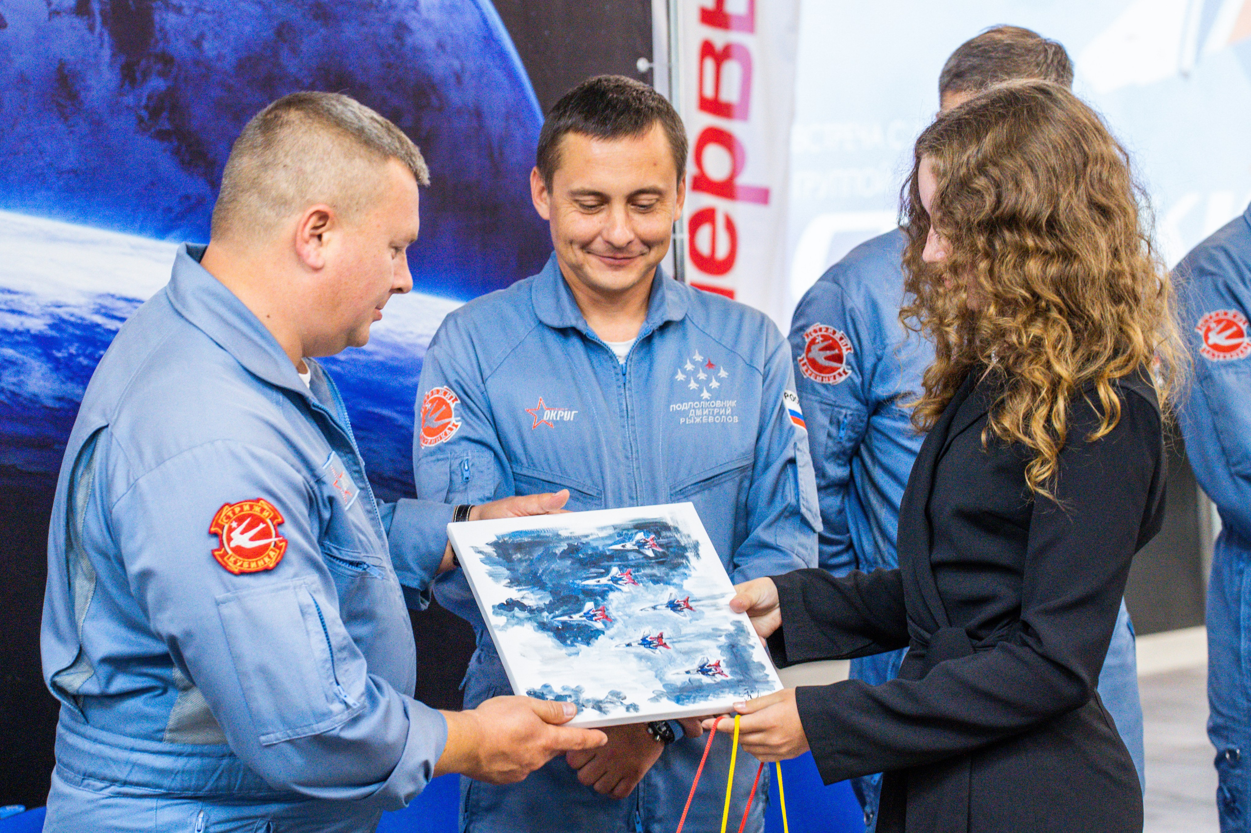 Встреча с авиационной группой «Стрижи». Фотограф София Александрова