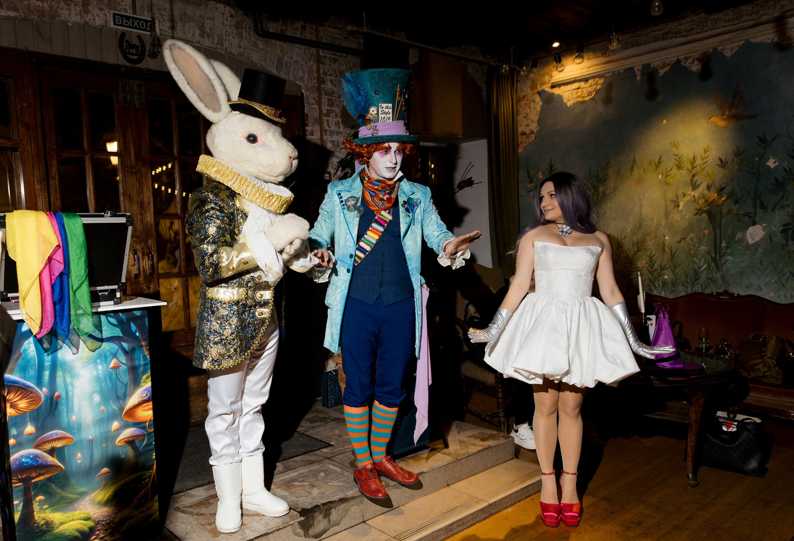 Алиса в стране чудес. Свадебный фотограф Москва Анна Шилова