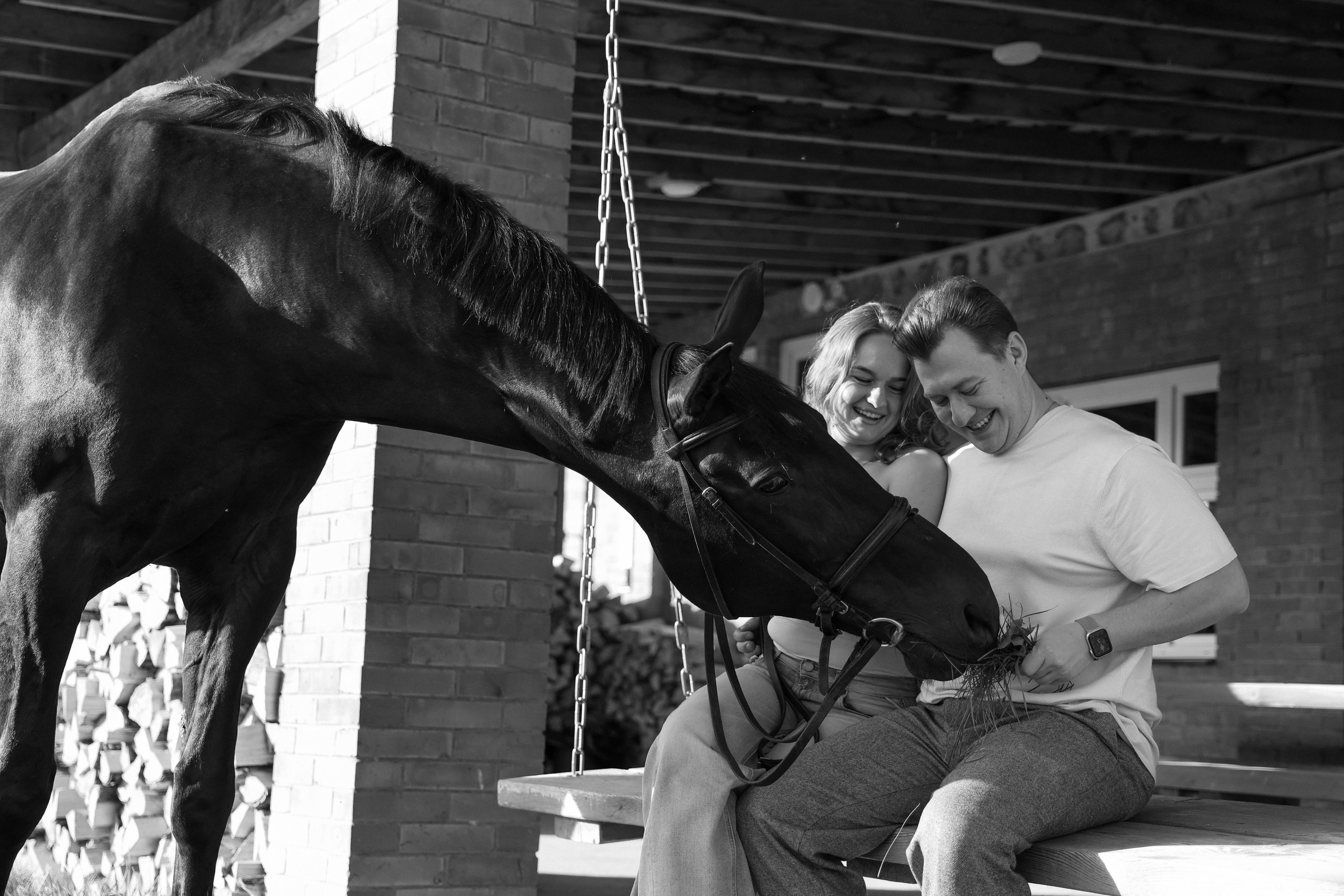 Валентин & Валерия. Конная прогулка. Свадебный и Event фотограф в Москве Бажина Ирина