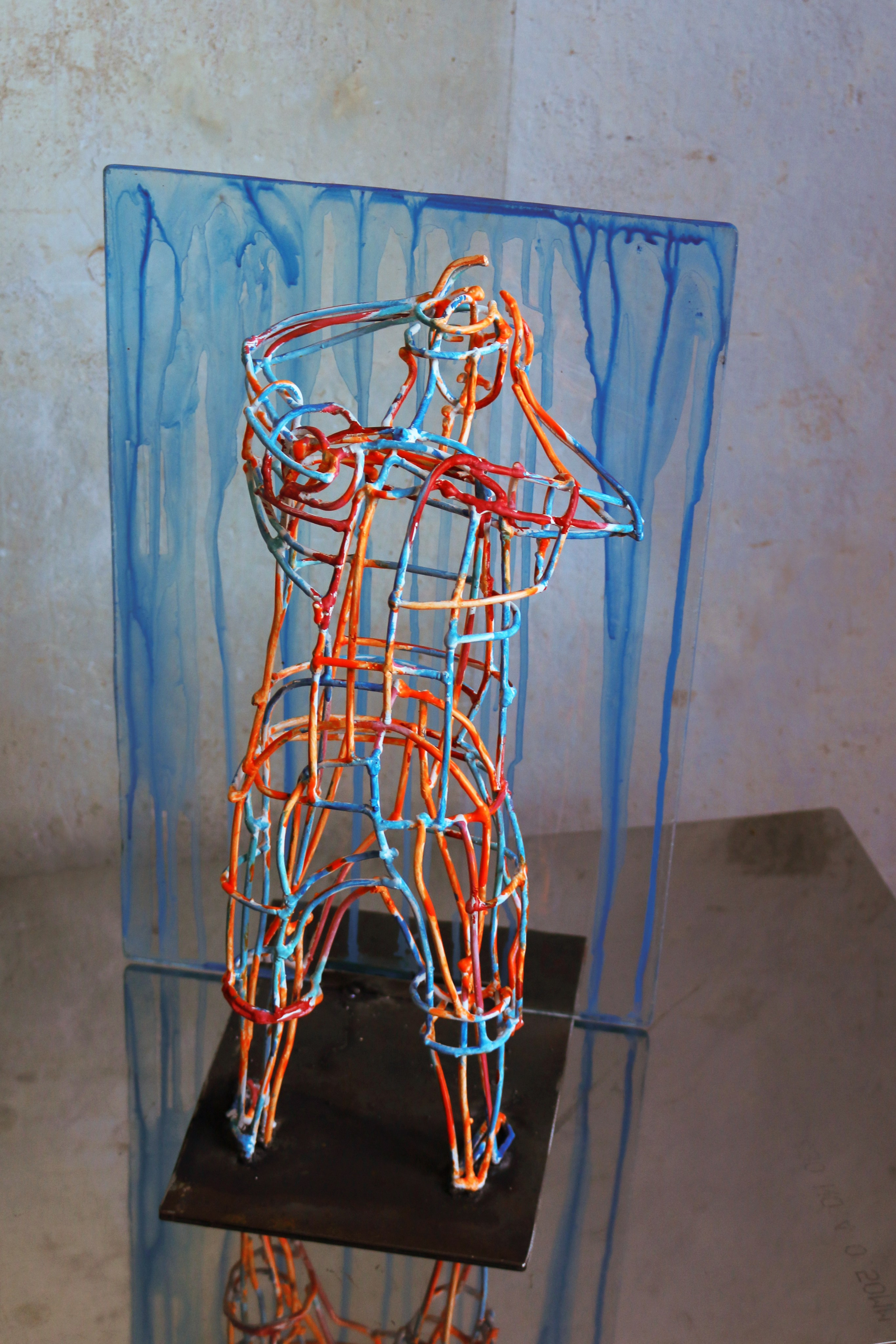 Подсматривающий_2020. Художник — скульптор Антонина Фатхуллина