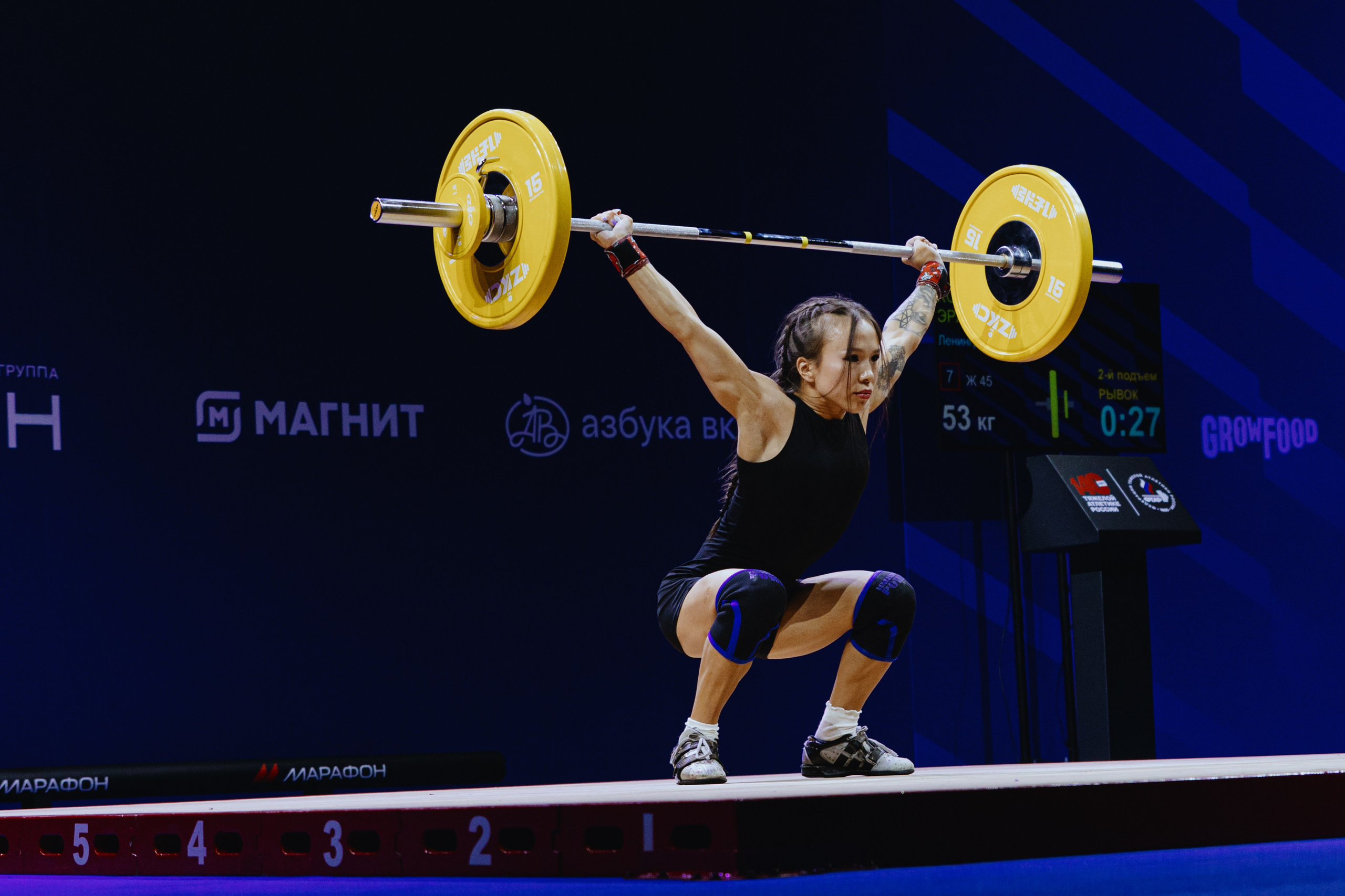 Чемпионат России по тяжелой атлетике 2025. Фотограф в Москве и Санкт-Петербурге Дарина