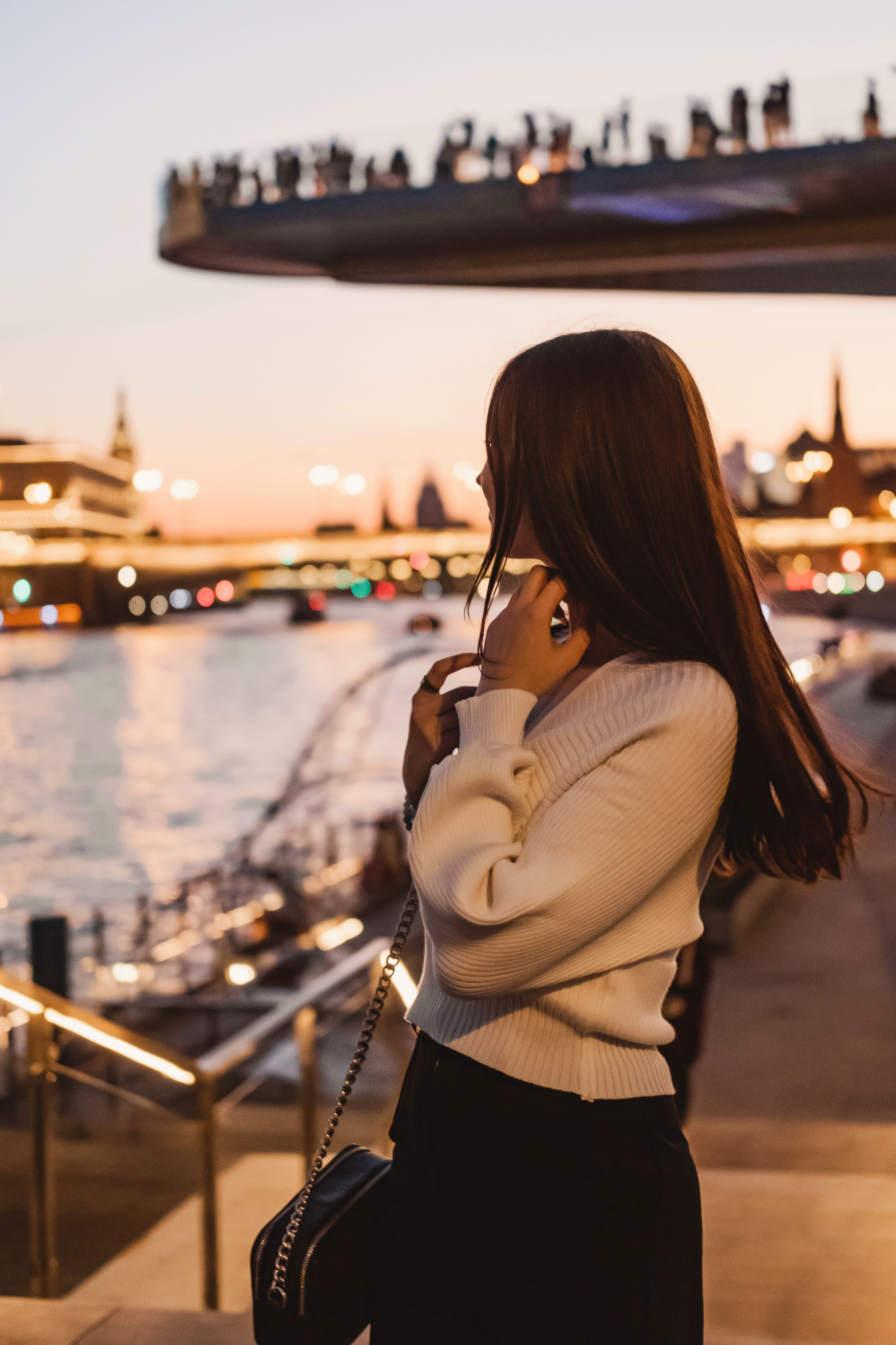 Прогулка по вечерней Москве. Свадебный и семейный фотограф в Новосибирске, Санкт-Петербурге, Москве
