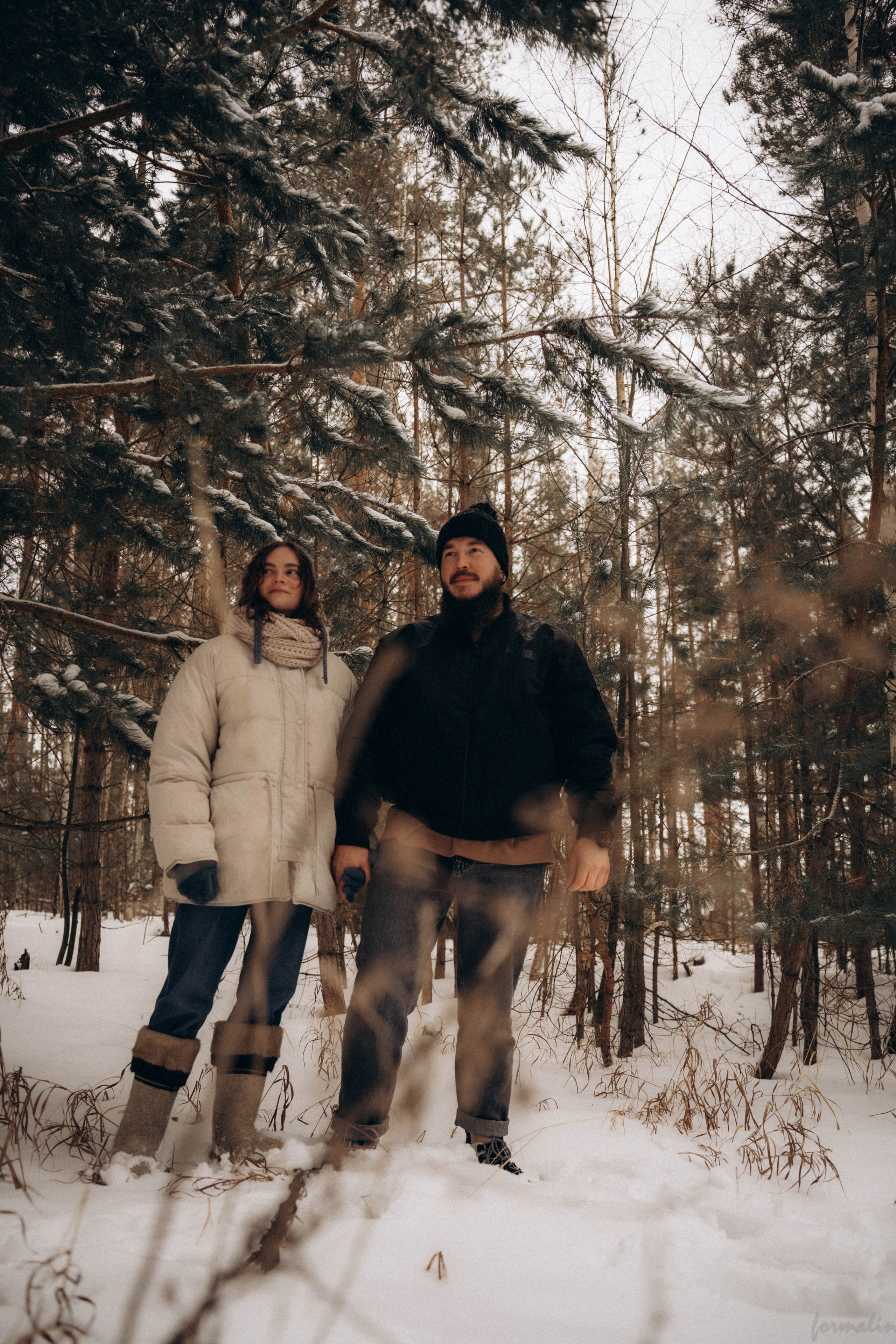 Романтичный снегопад. Алиса Никитцова | Фотограф в Казани