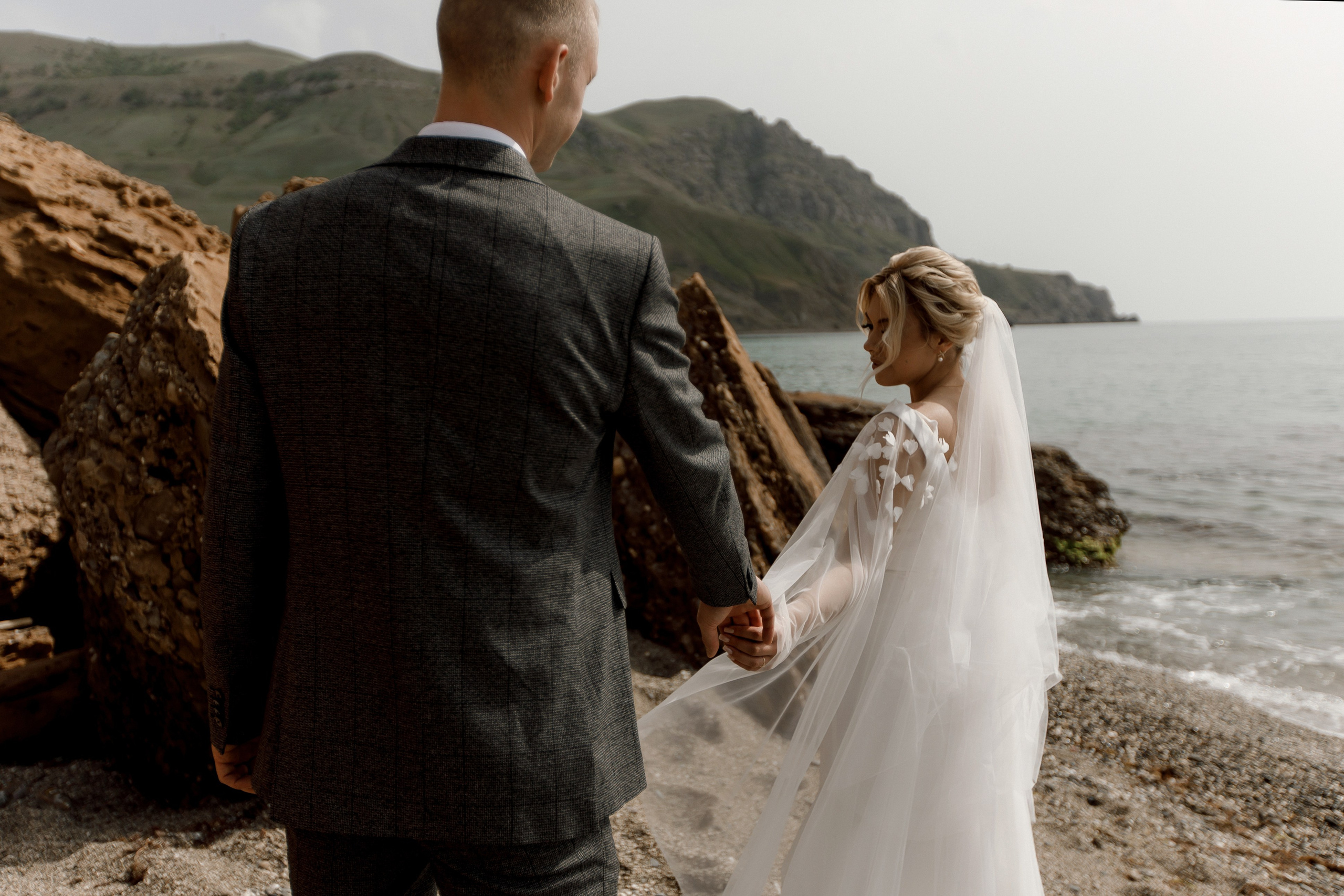 Денис и Алина. Белый замок. Фотограф Анна Лейман. Севастополь