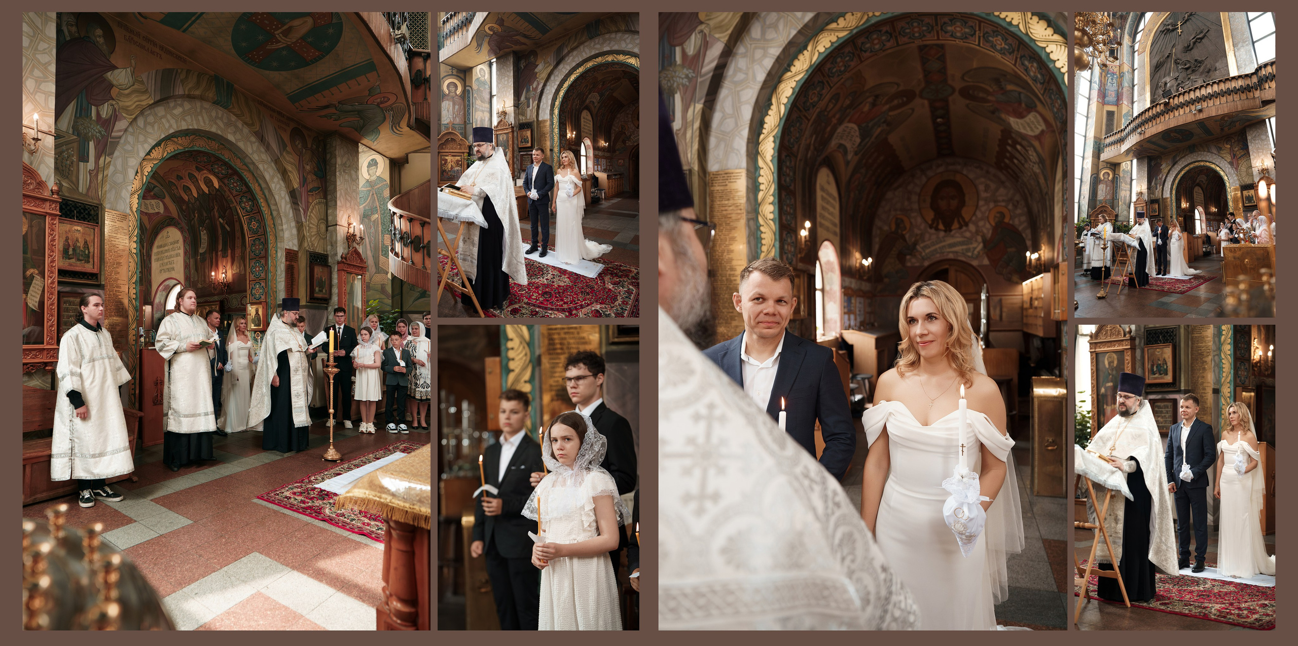 Храм Святого Великомученика Георгия Победоносца на Поклонной Горе, венчание 