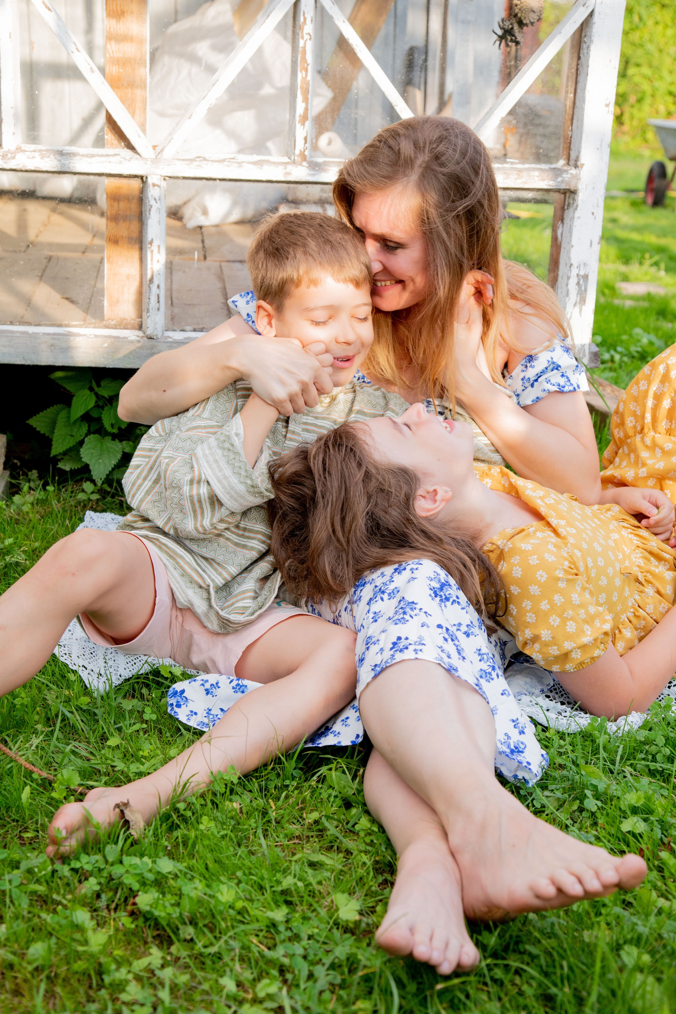 На природе. Загородная фотостудия Глэмпинг в МО