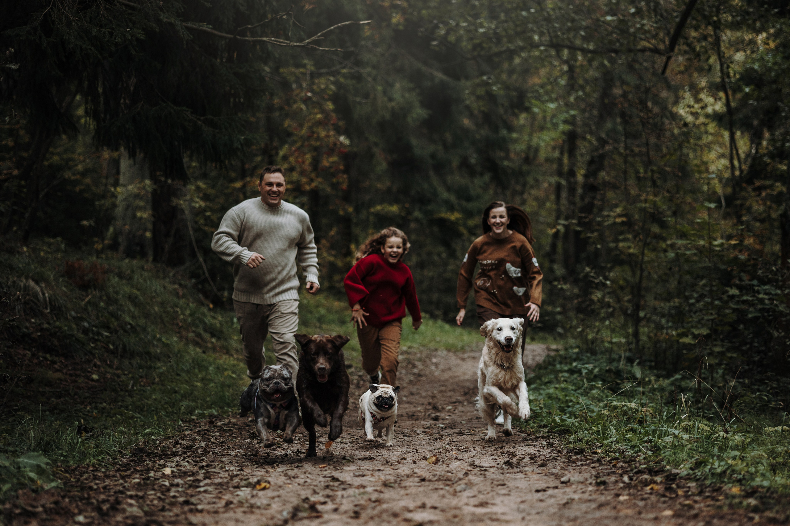 Девочки и их семья. Фотограф — Анималист | Санкт-Петербург