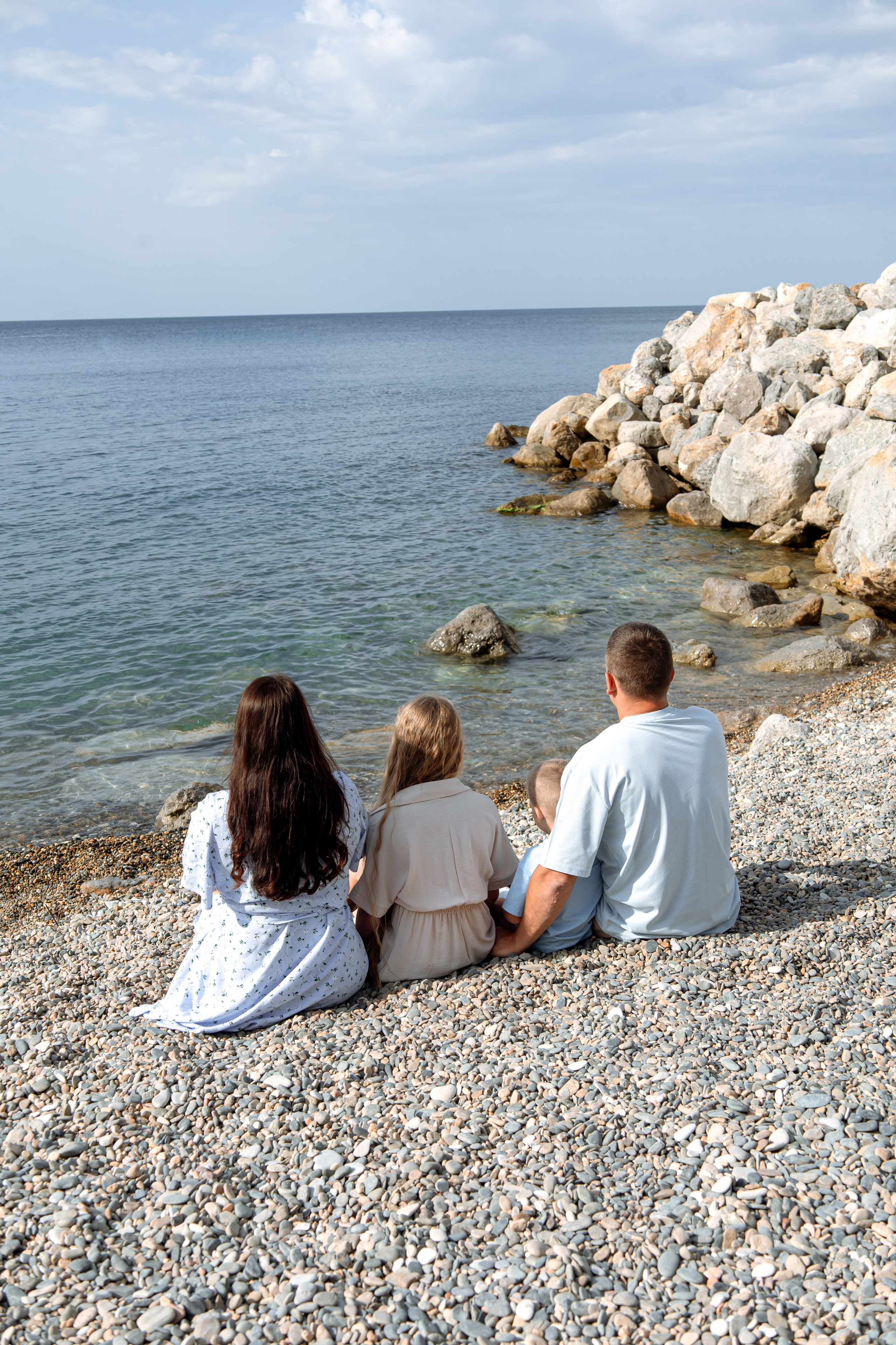 Екатерина, Сергей, Арина, Андрей. Wedding and family photographer in Gelendzhik Victoria Balashova