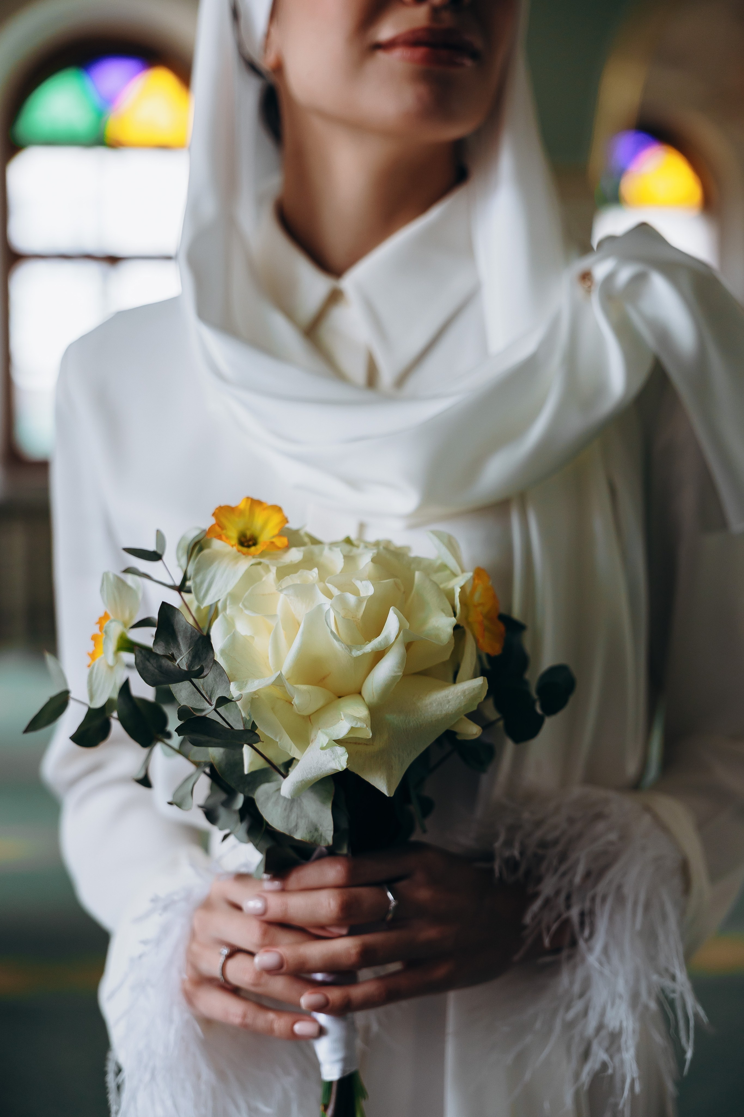 никах в мечети Марджани,  фотосессия в мечети Марджани, фотограф на никах Казань Ranas4you, образ невесты на никах, завязывание платка Казань, платье на никах Казань, фотограф на мусульманские свадьбы Ranas4you