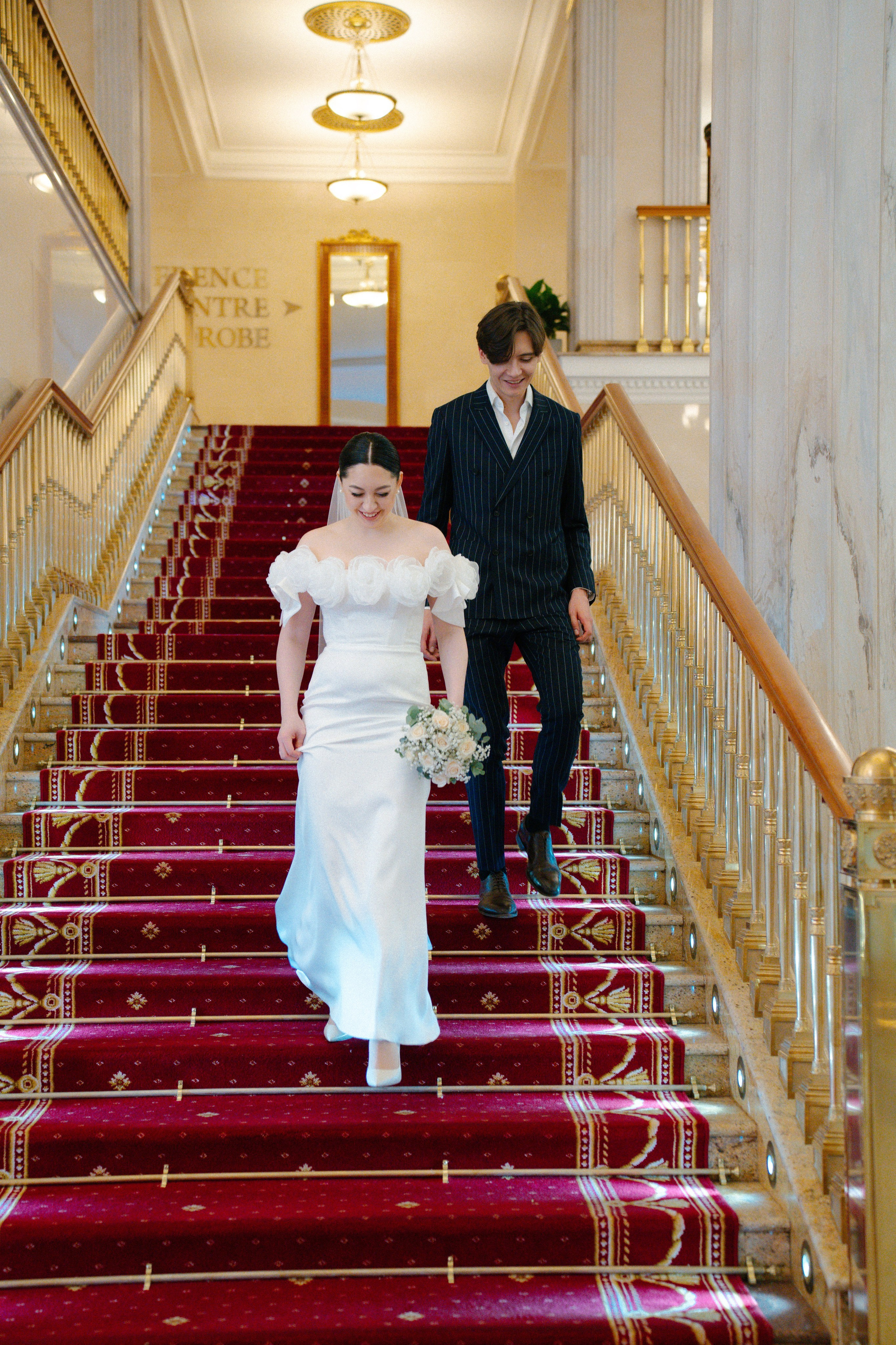 Свадебная фотосессия в гостинице Украина