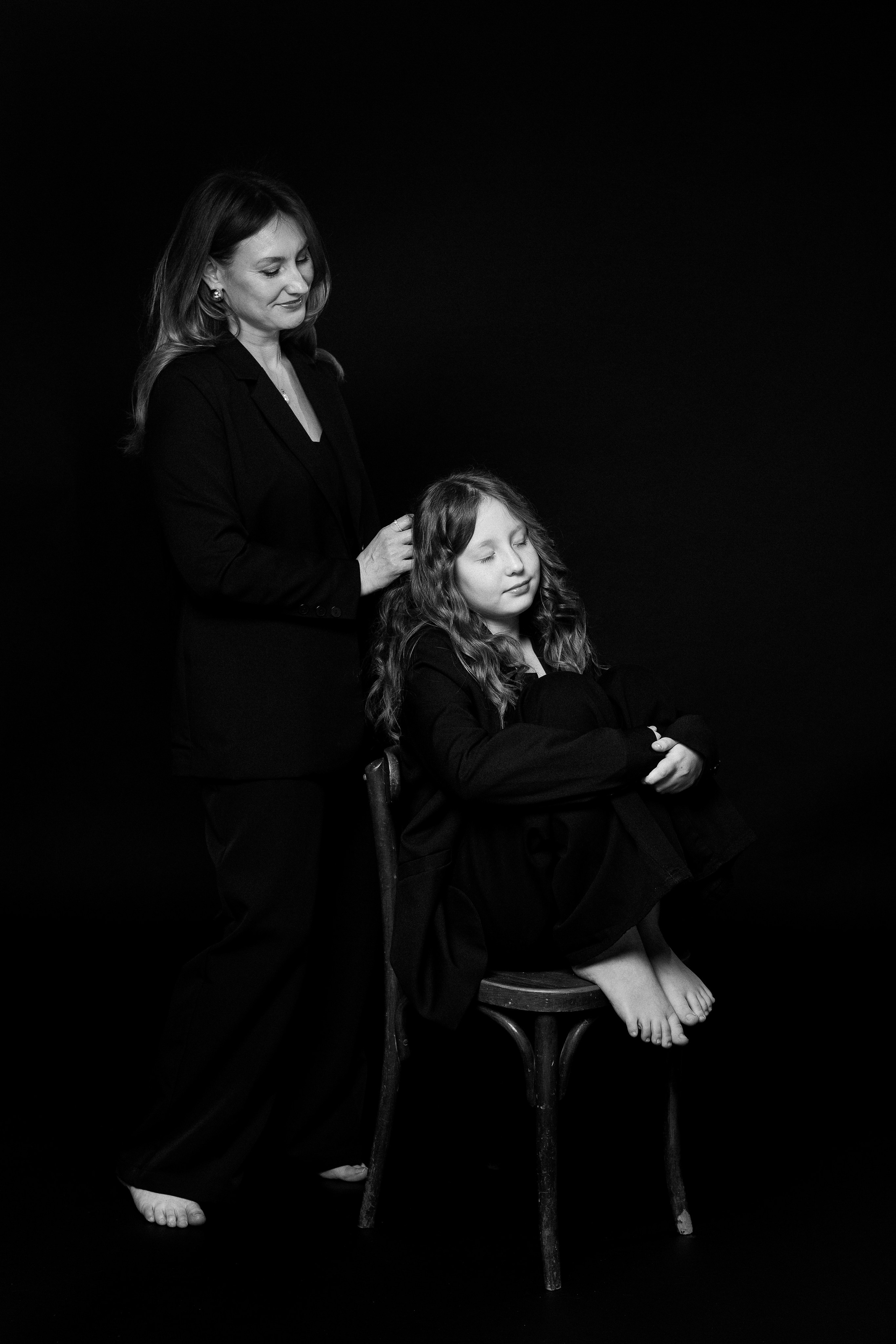 Фотосессия мама и дочка