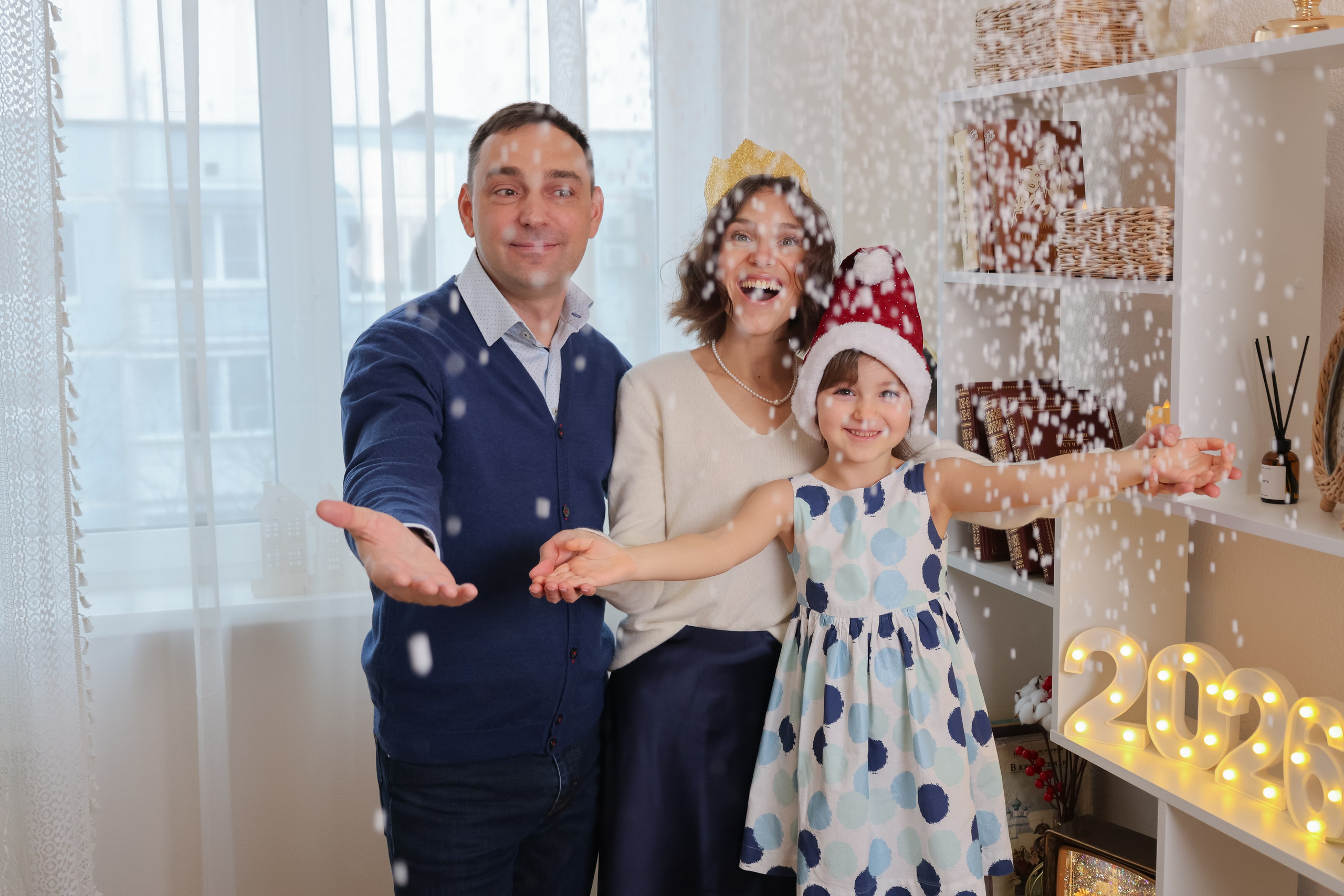 Новогодние семейные съёмки. Фотограф-хранитель ваших историй Евгения Кочеткова