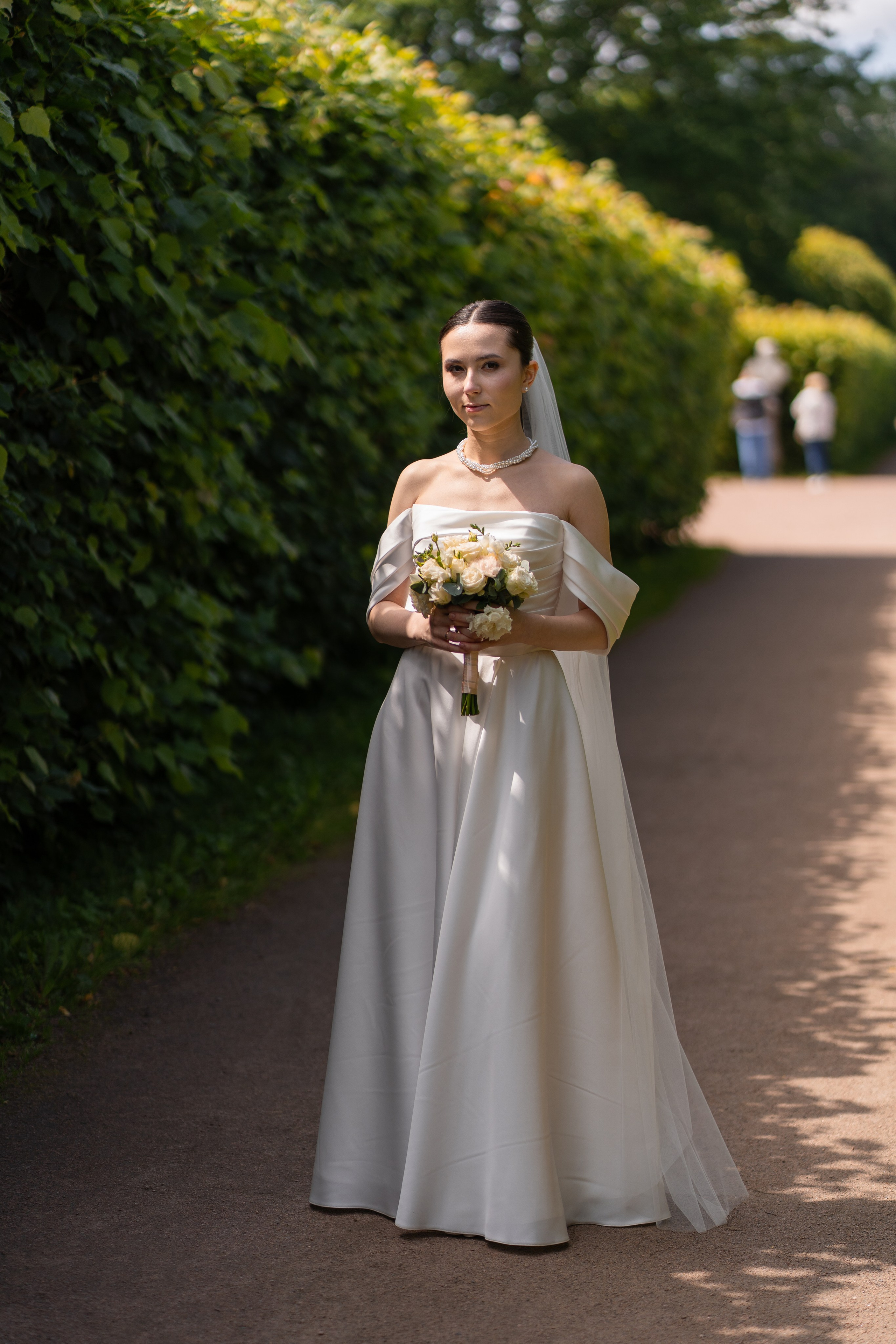 Влад и Илина в Кусково. Свадебный фотограф в Москве Анна Полушина