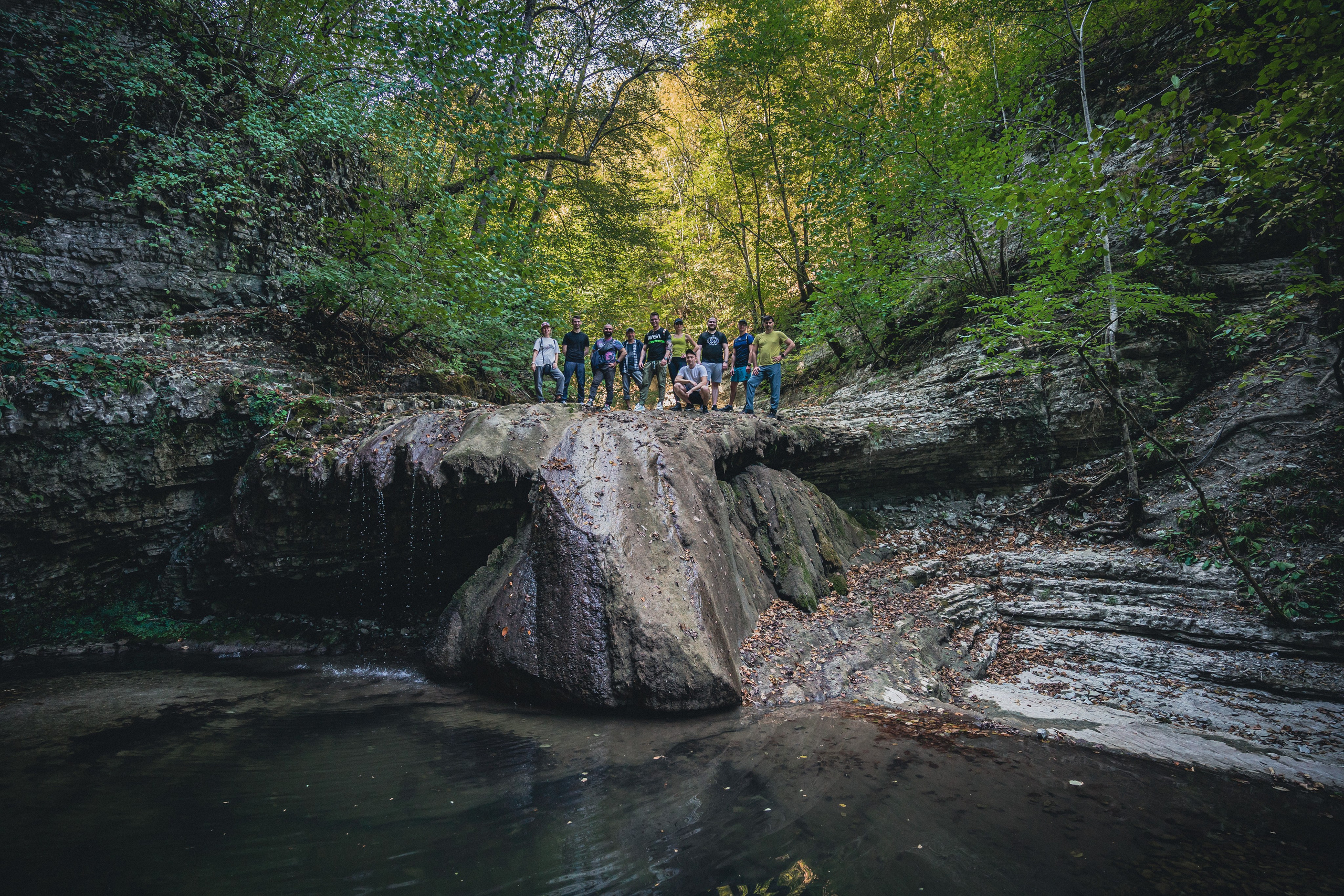 Поход на Полковничьи водопады АСК 26.09.23. Репортажный фотограф в Краснодаре Рындин Дмитрий