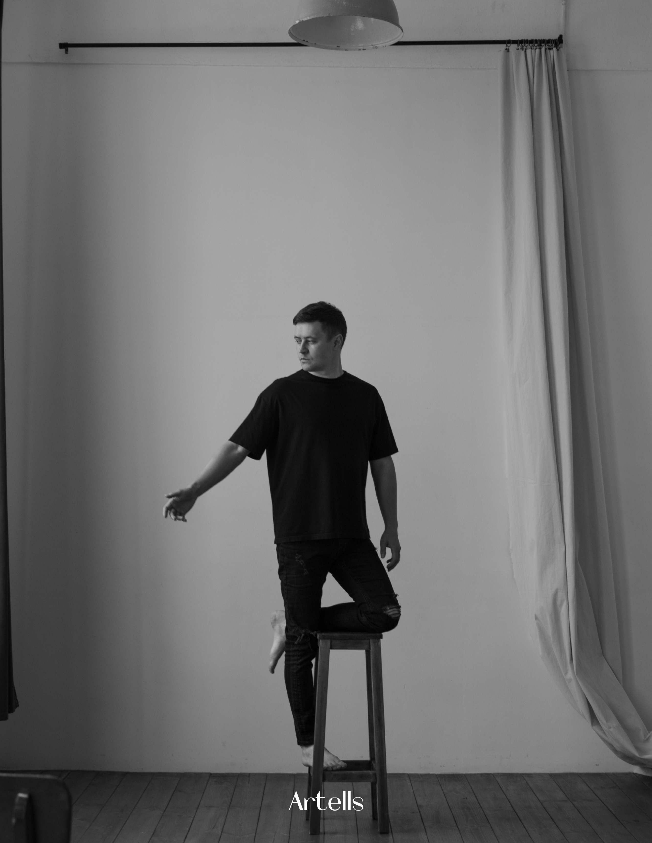 Портрет кинорежиссера Александра Кузовкова, опубликованный в&nbsp;журнале Artells, New York, NY. Фотограф Ульяна Красикова.