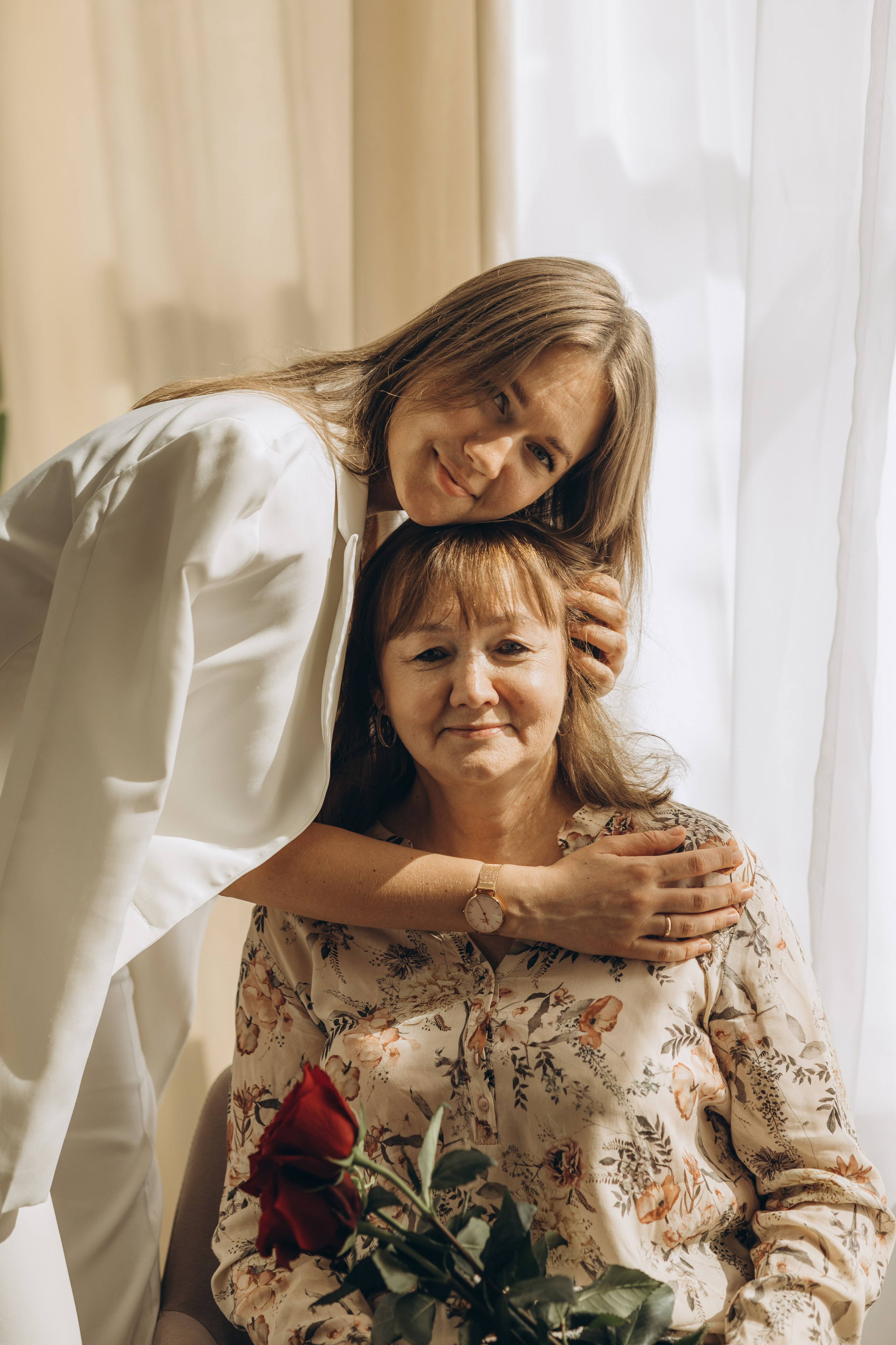 Мама и дочь. Семейный фотограф в Москве Виктория Ястребинская