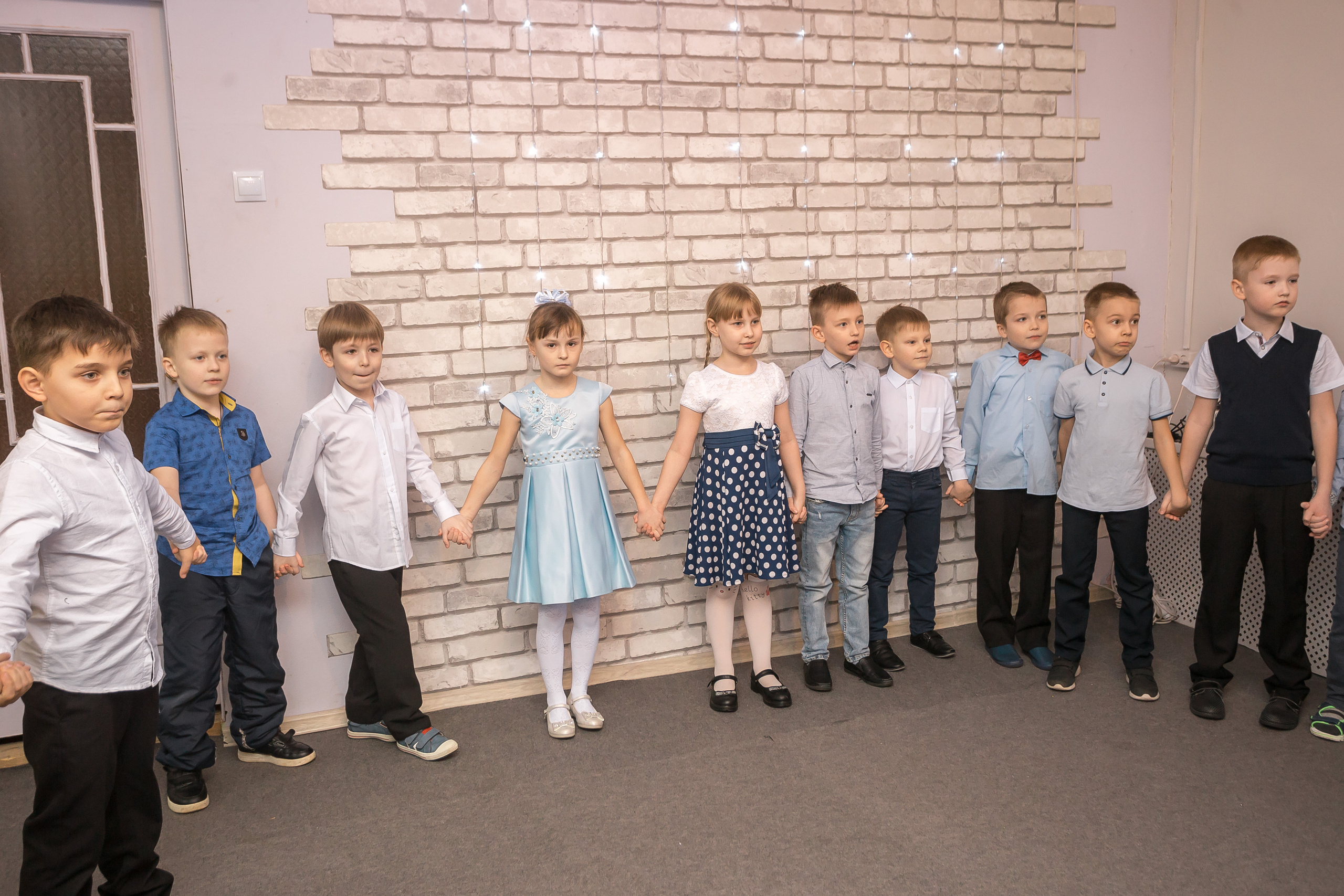 Новый год у первоклассников. Фотографиня Мария Дикова