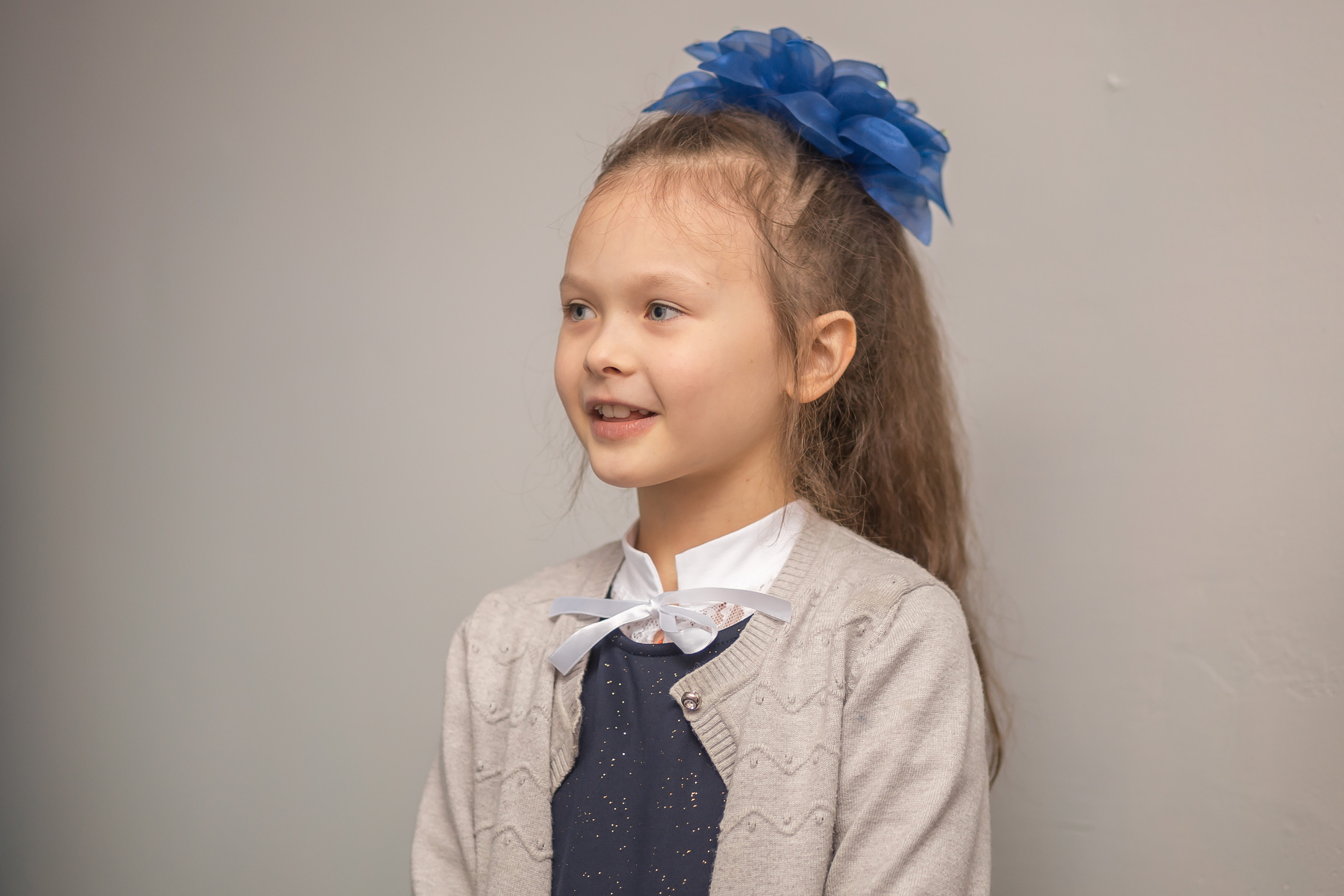 Новый год у первоклассников. Фотографиня Мария Дикова