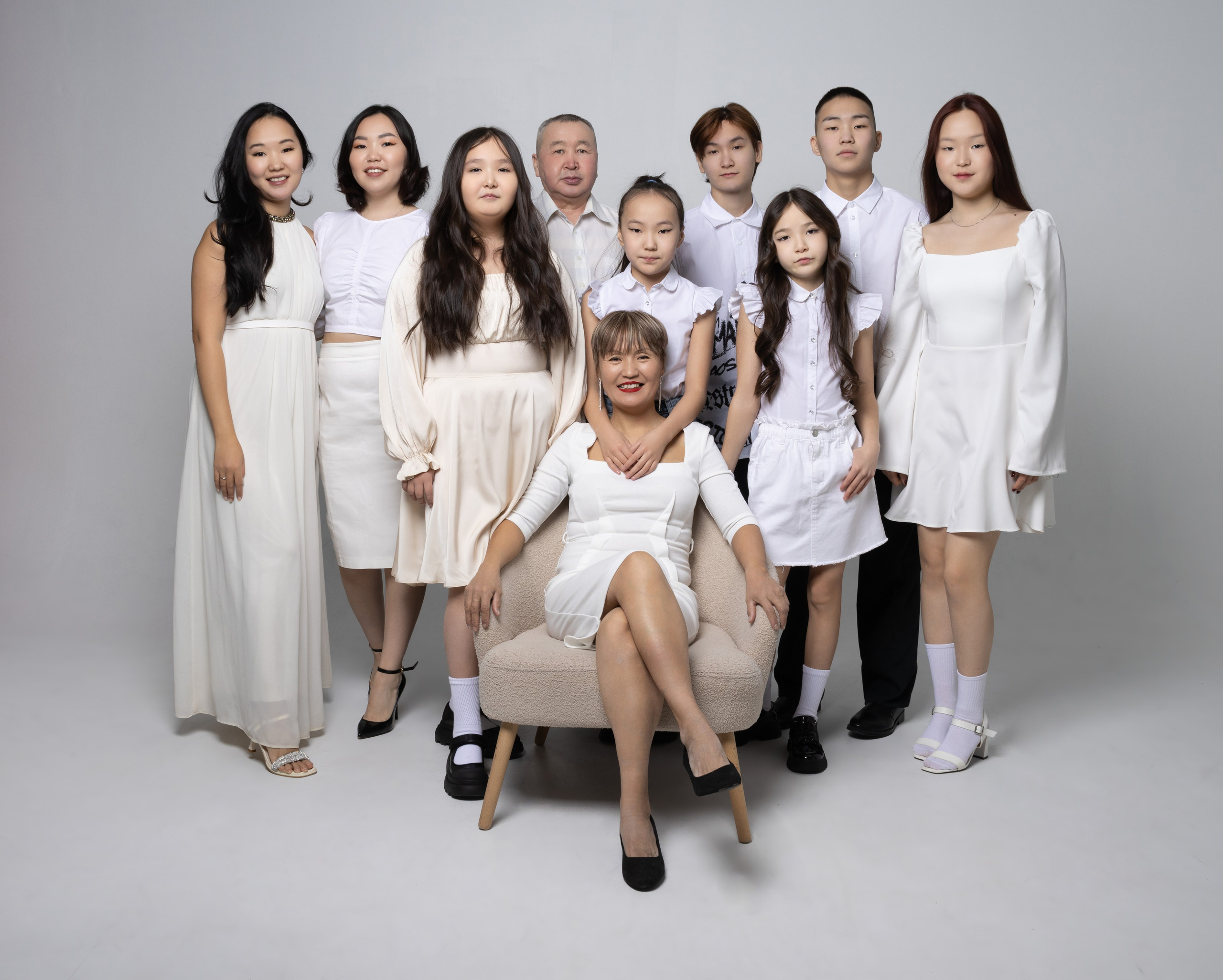 Большая семья