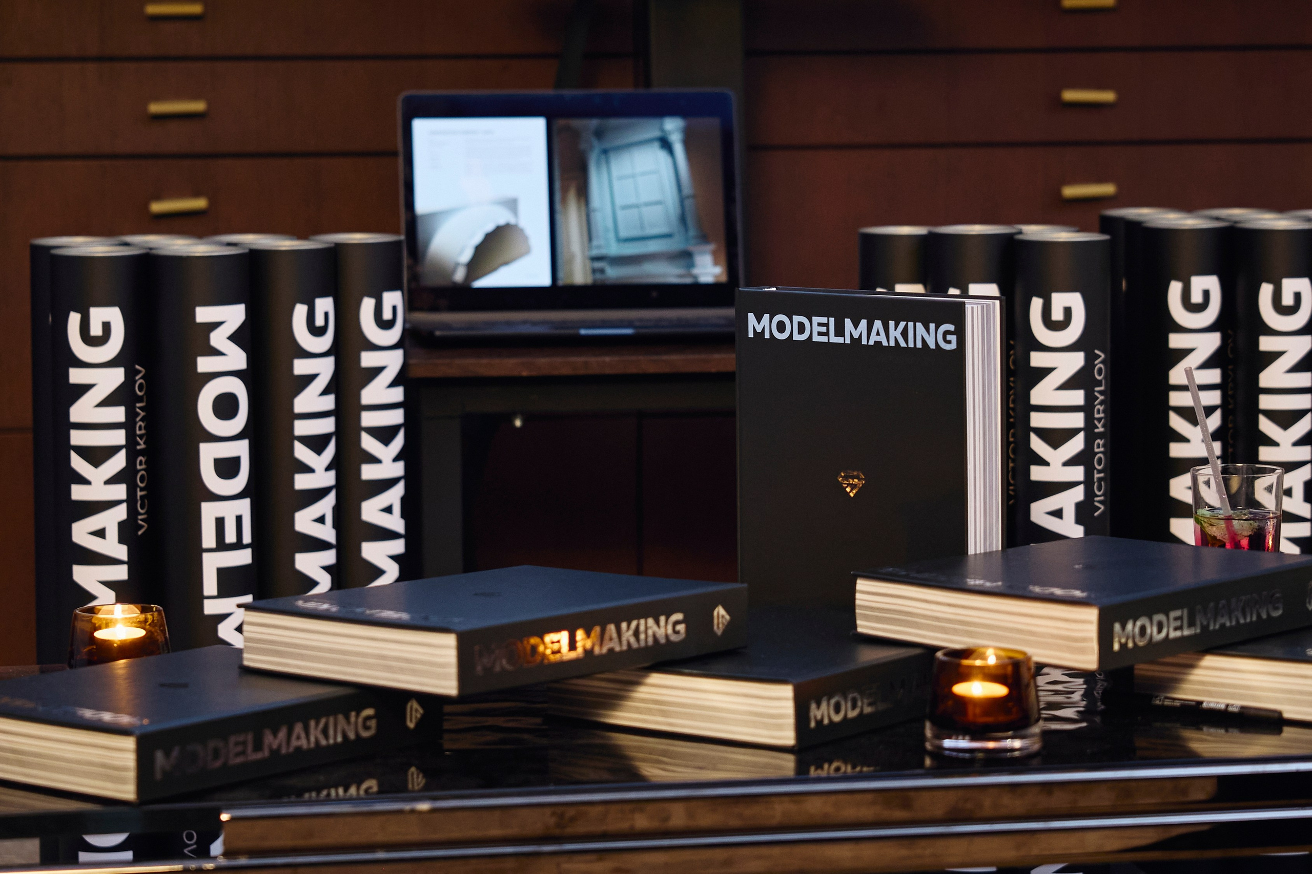 Презентация книги «Modelmaking». Фотограф Георгий Нигматулин