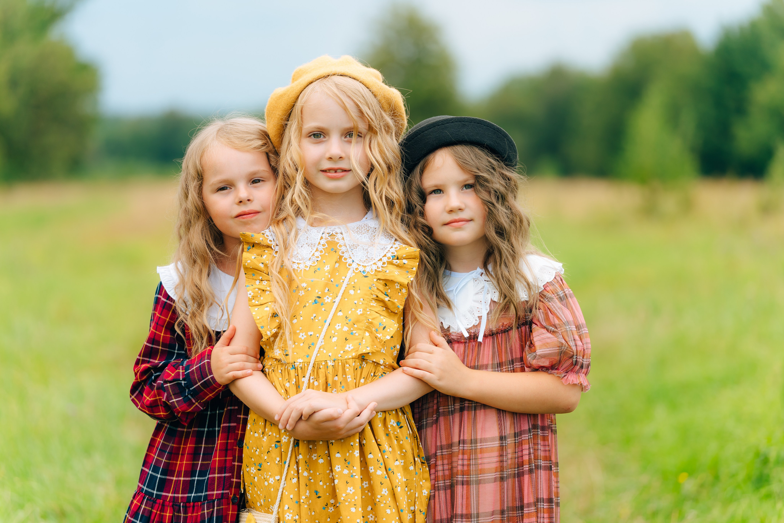 Три подружки. Детский и семейный фотограф Катерина Мишина