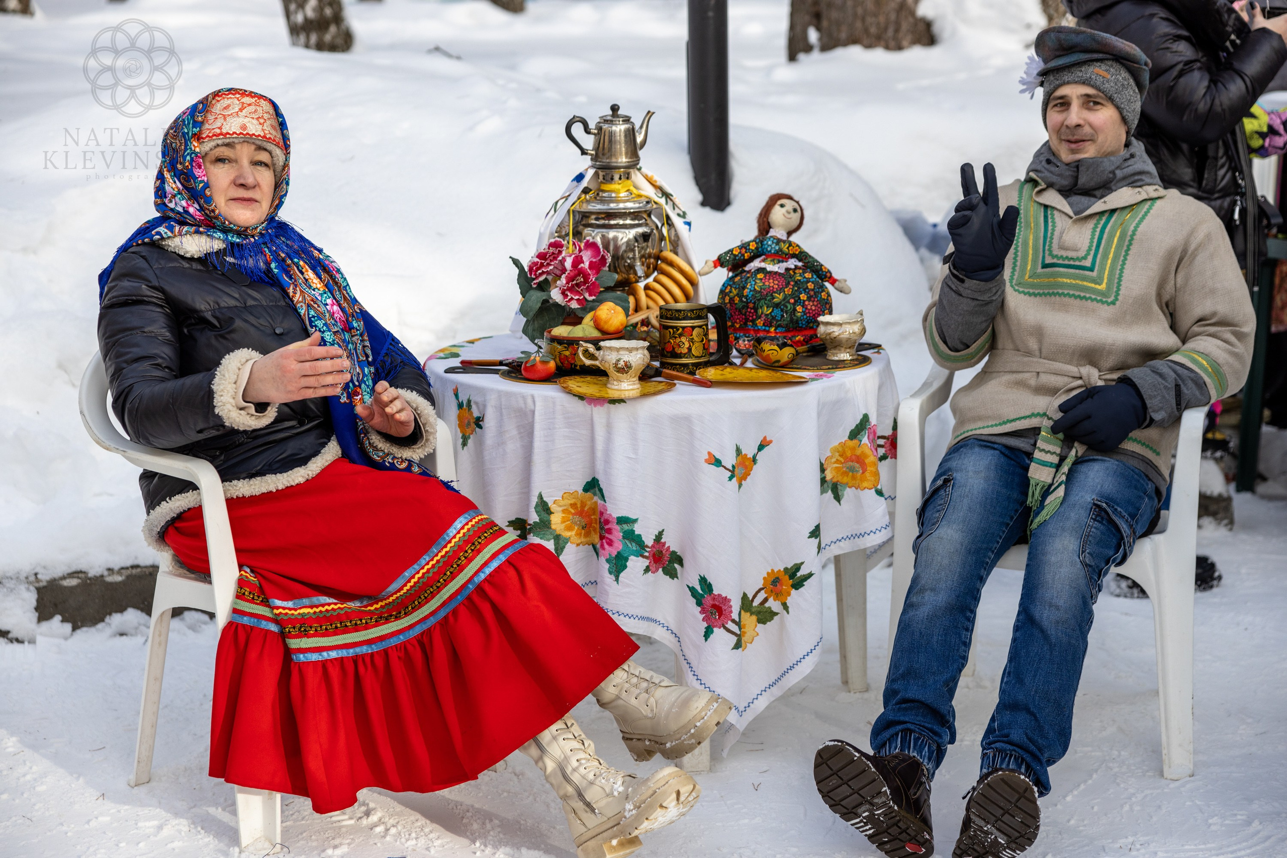 Празднование Масленицы в Берендеевке. Портретный фотограф в Костроме Наталия Клевинскас