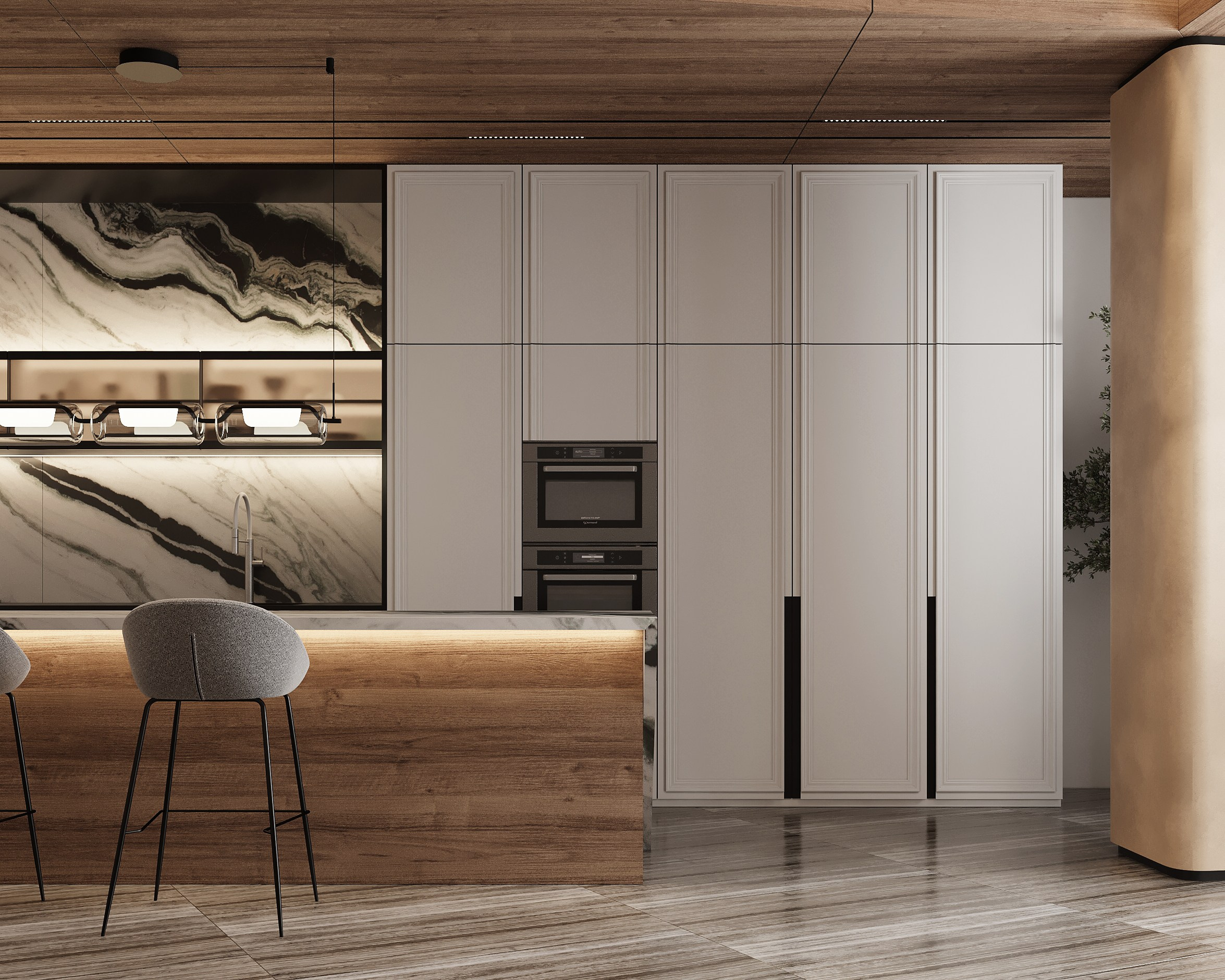 ЖК «IL DE FRANCE», 160 м². Room Design Studio