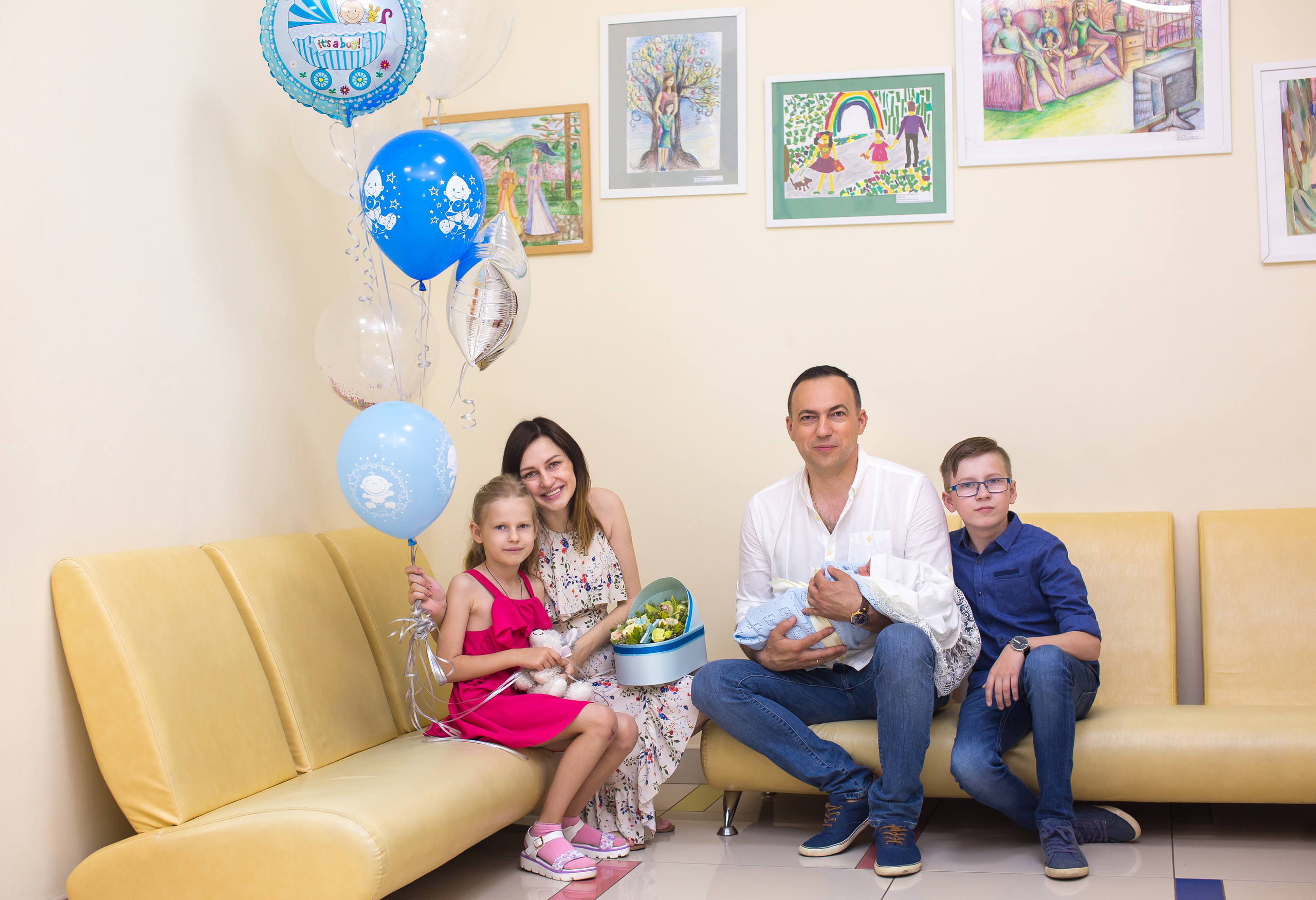 Выписка с роддома. Свадебный и семейный фотограф/видеограф в Краснодаре Наталья Осинская