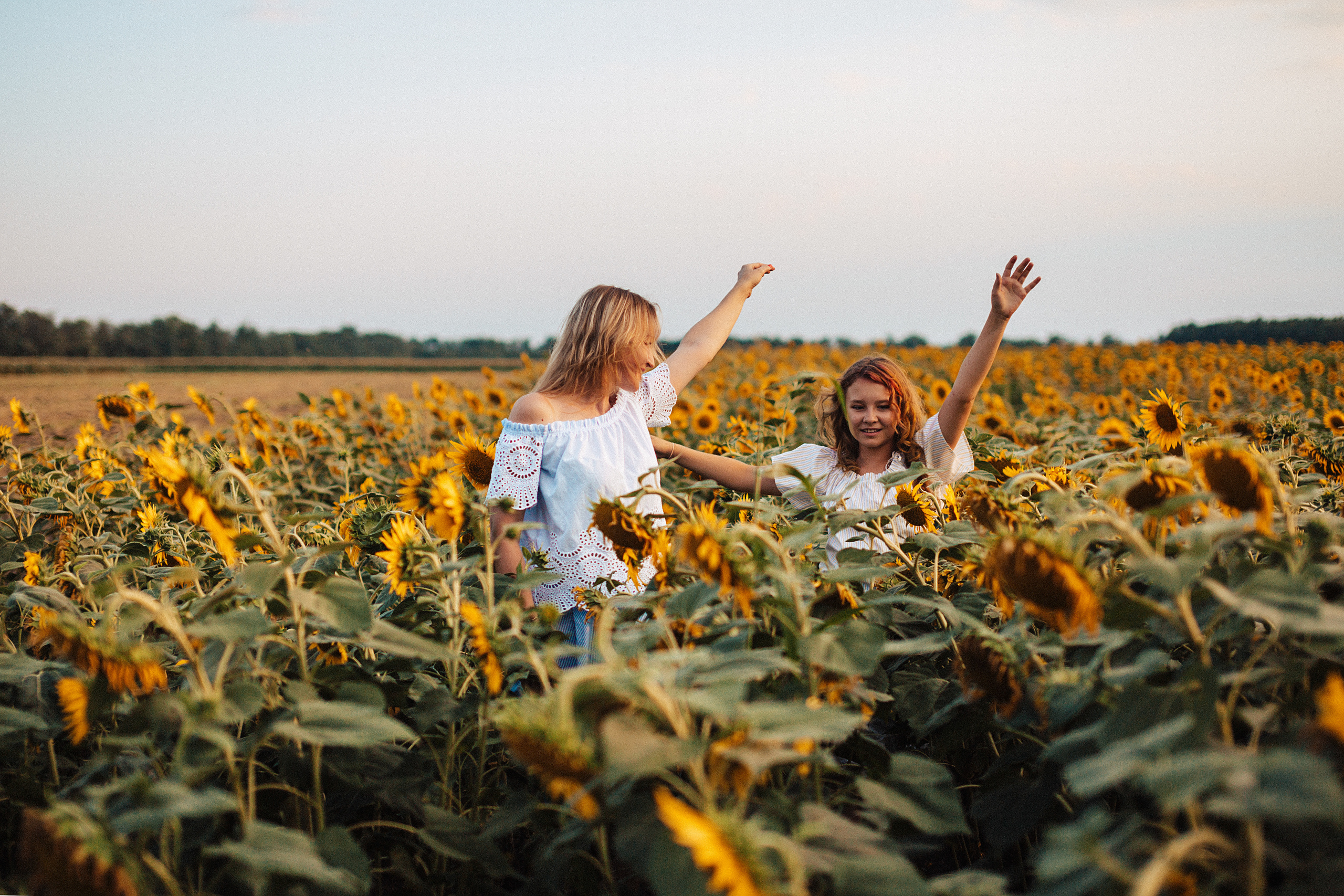 В подсолнухах. Свадебный и семейный фотограф/видеограф в Краснодаре Наталья Осинская