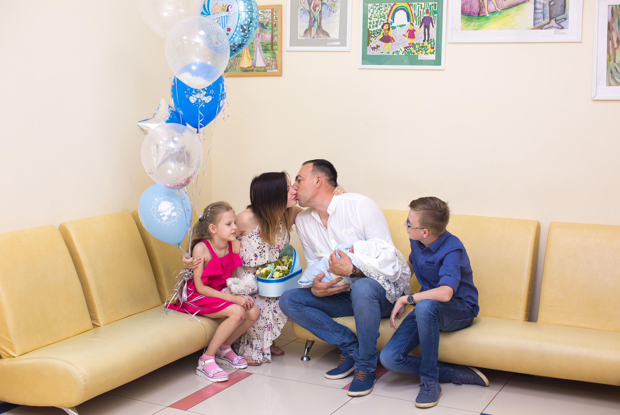 Выписка с роддома. Свадебный и семейный фотограф/видеограф в Краснодаре Наталья Осинская